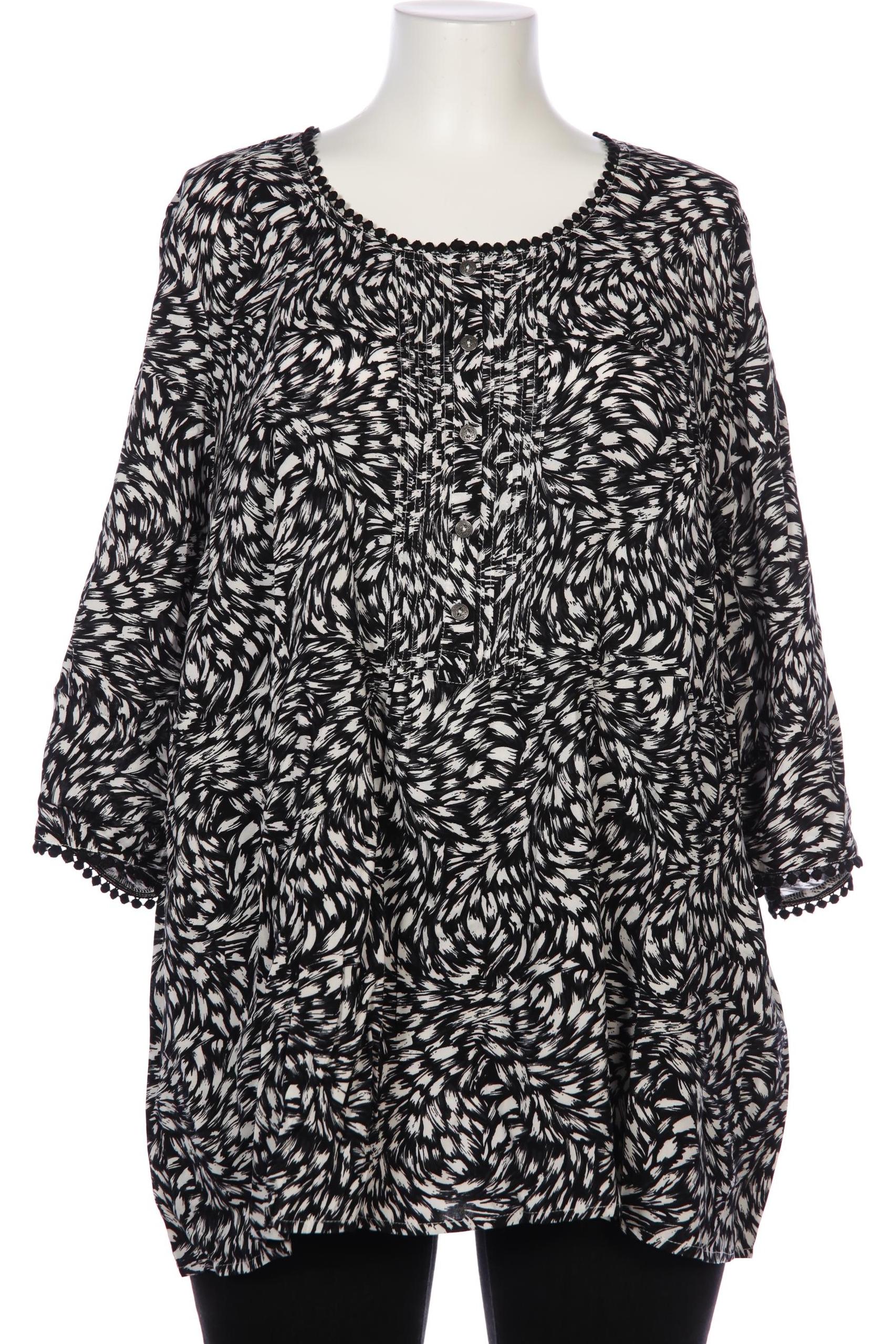 

Ulla Popken Damen Bluse, schwarz, Gr. 50