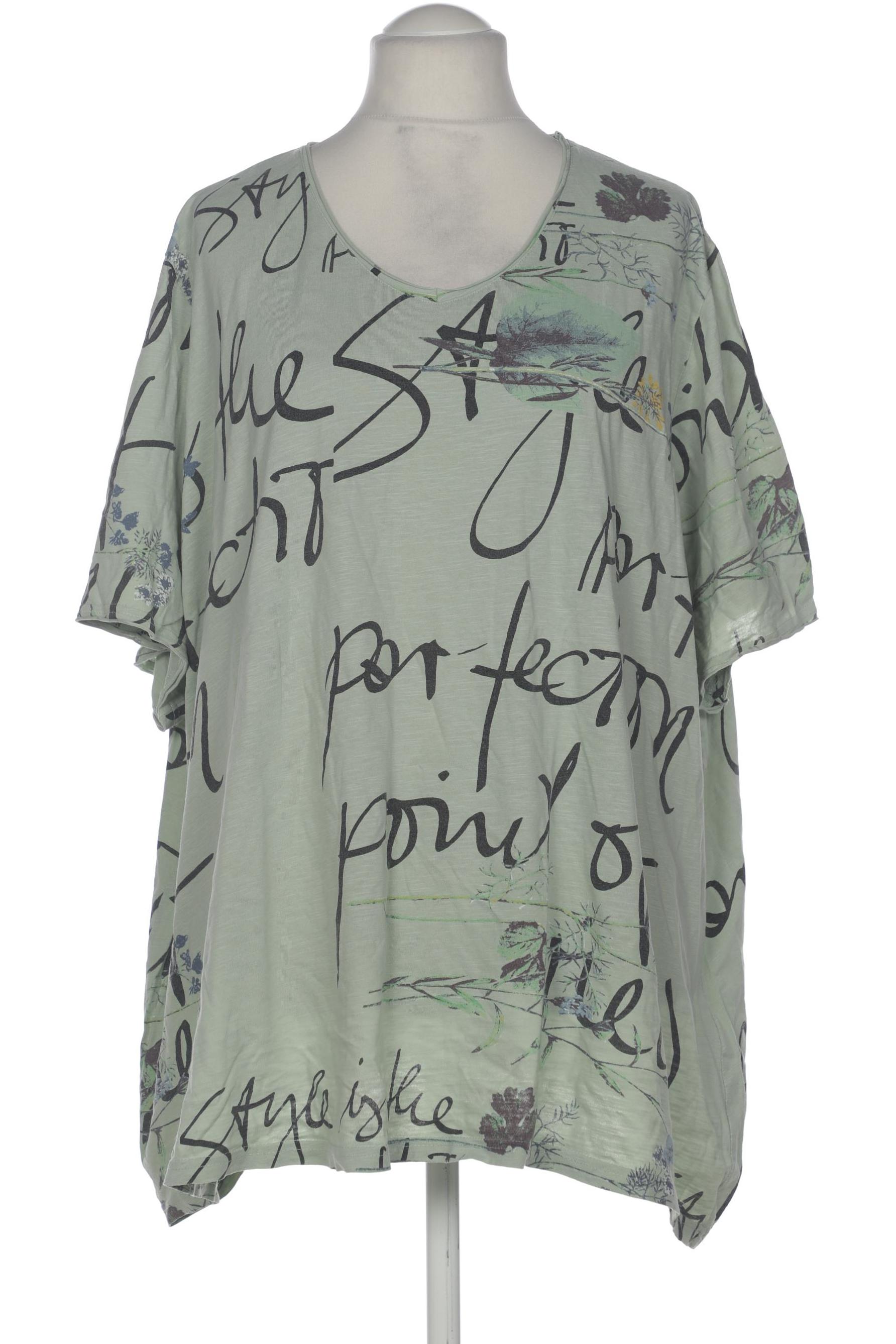 

Ulla Popken Damen T-Shirt, grün, Gr. 58