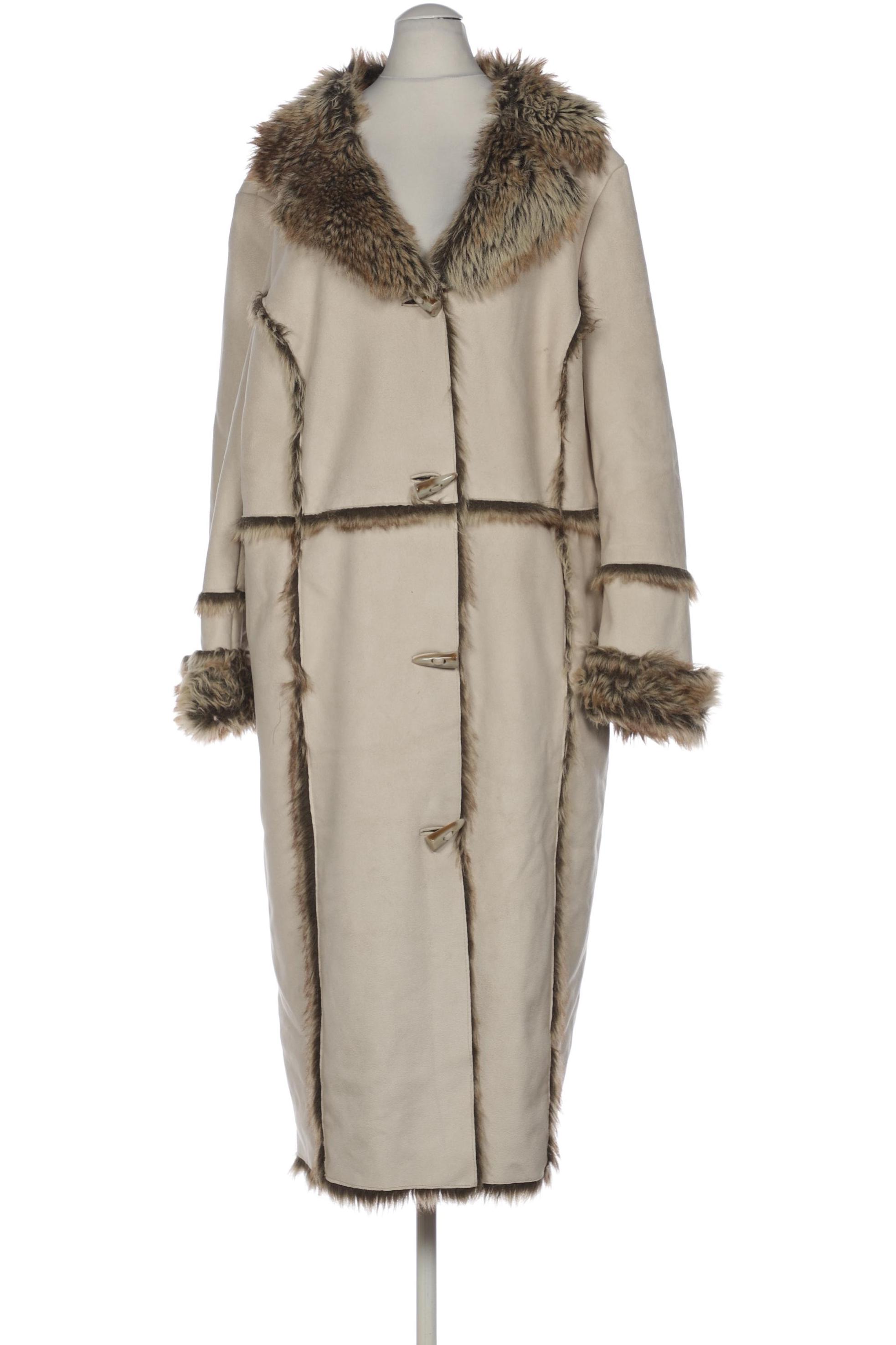 

Ulla Popken Damen Mantel, beige, Gr. 52