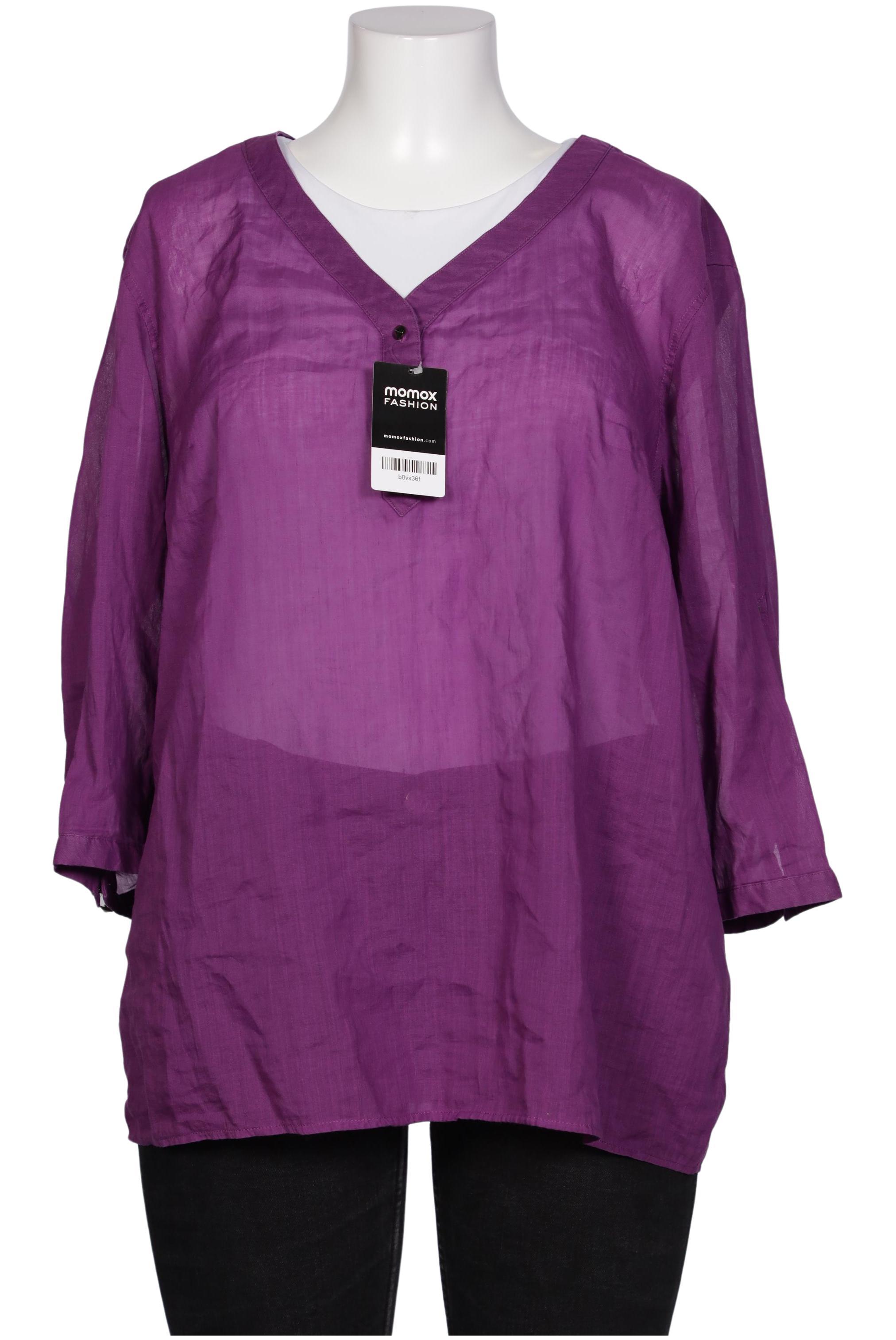 

Ulla Popken Damen Bluse, flieder, Gr. 46