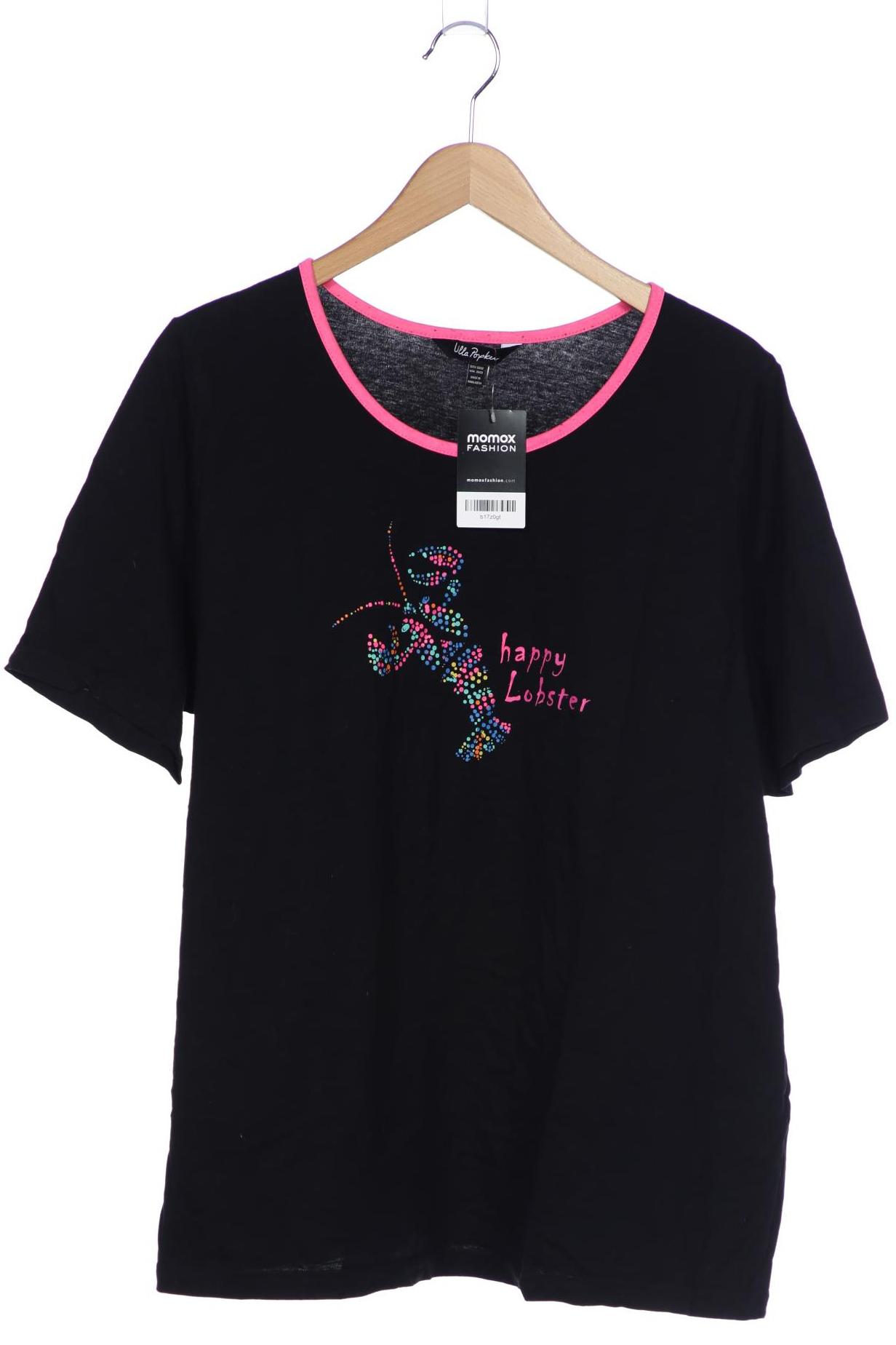 

Ulla Popken Damen T-Shirt, schwarz, Gr. 50