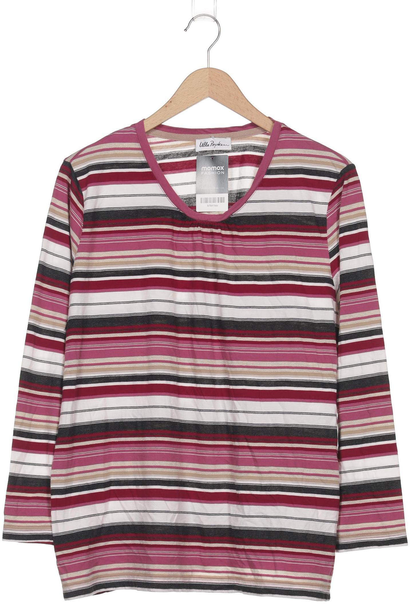 

Ulla Popken Damen Langarmshirt, mehrfarbig, Gr. 46