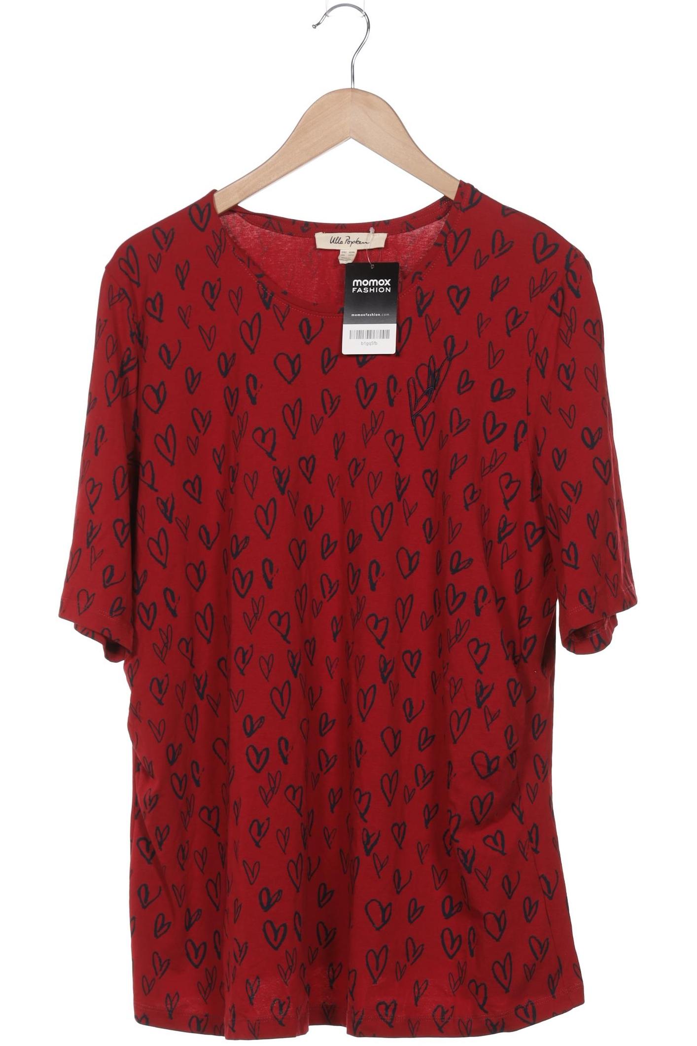 

Ulla Popken Damen T-Shirt, rot, Gr. 42