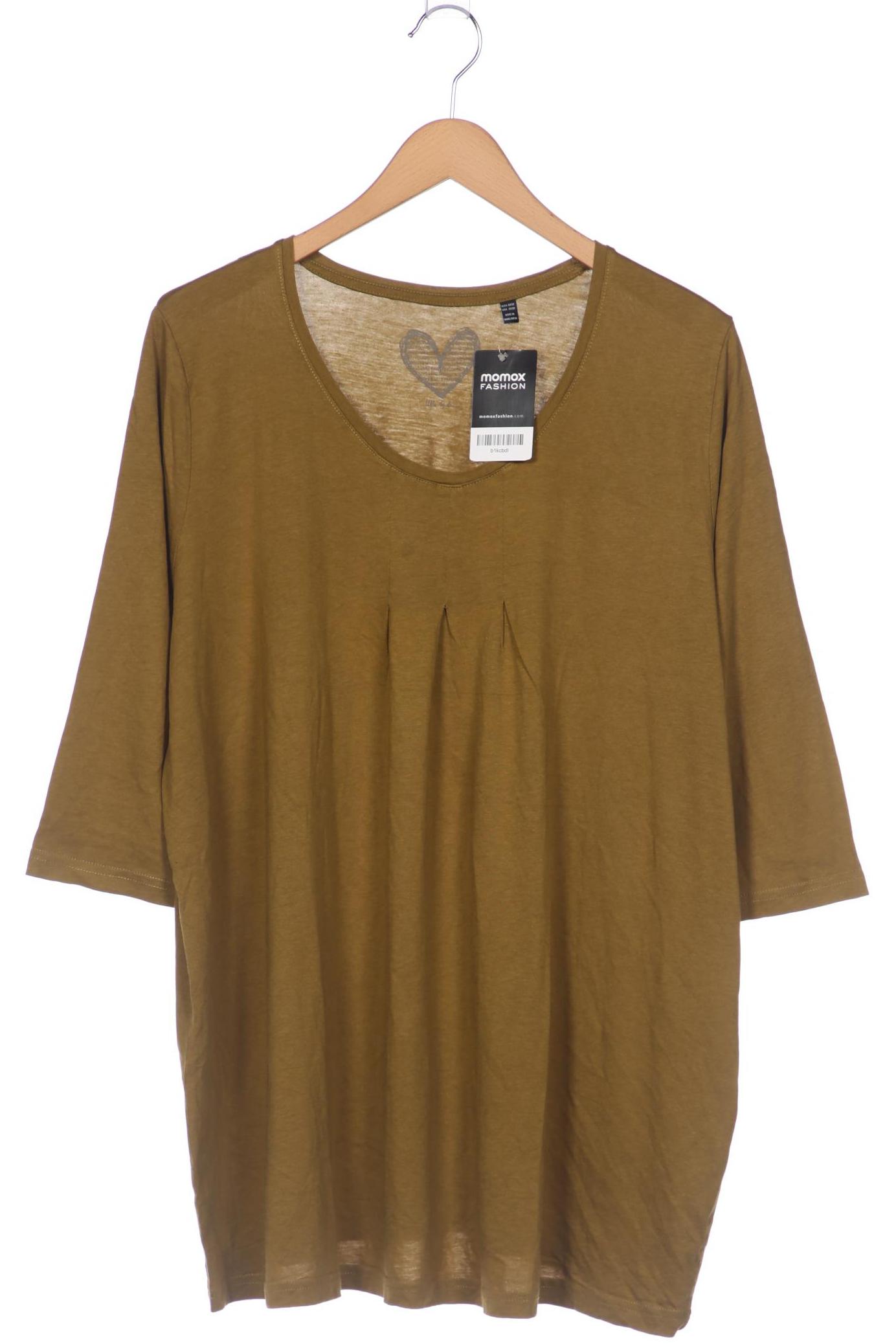 

Ulla Popken Damen Langarmshirt, grün, Gr. 50