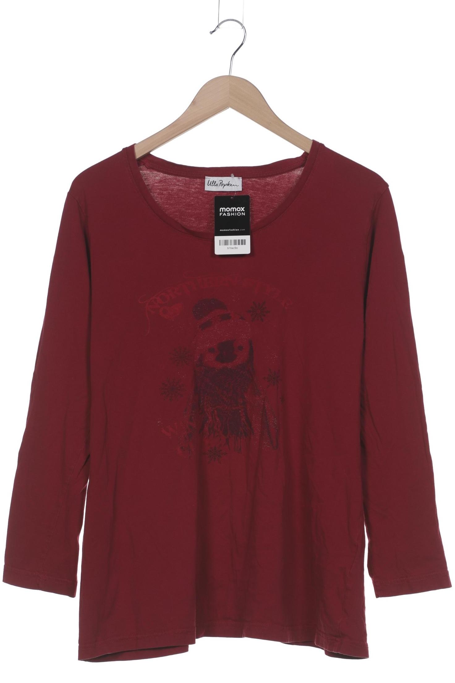 

Ulla Popken Damen Langarmshirt, pink, Gr. 46
