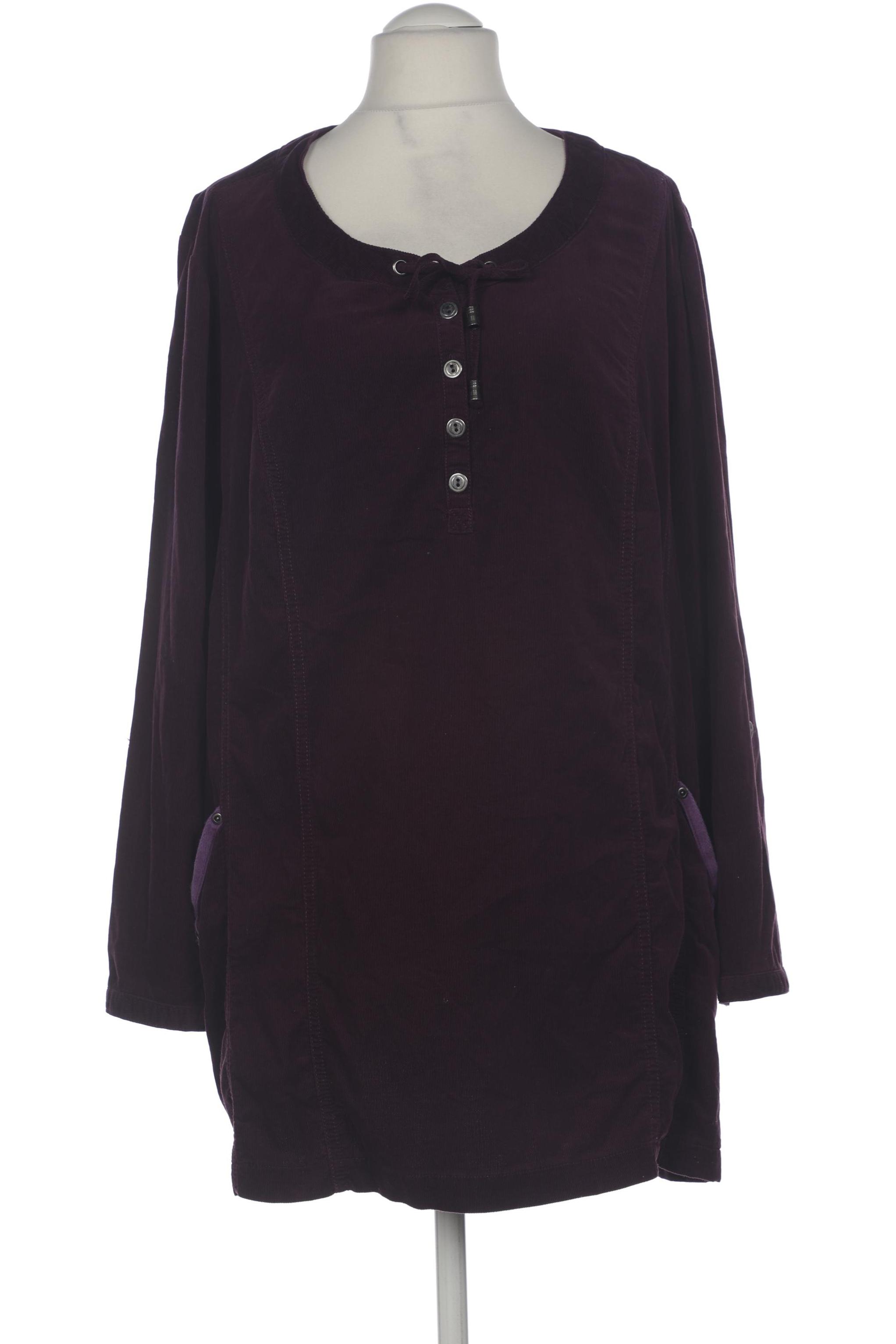 

Ulla Popken Damen Bluse, bordeaux, Gr. 54
