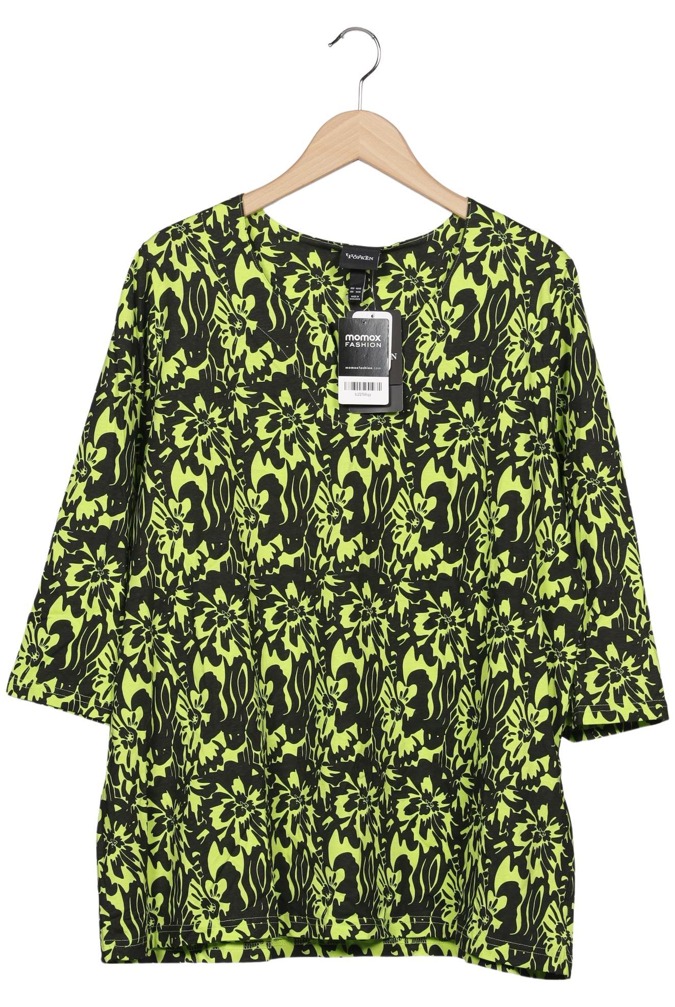 

Ulla Popken Damen Langarmshirt, neon, Gr. 46