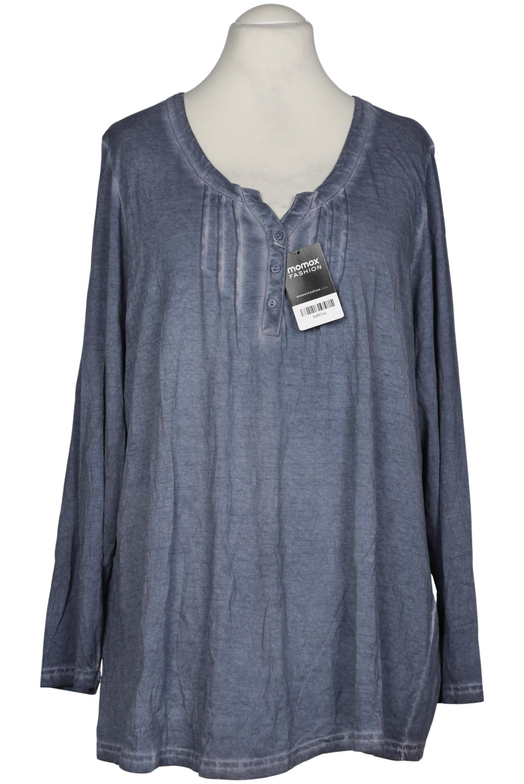 

Ulla Popken Damen Langarmshirt, marineblau, Gr. 52
