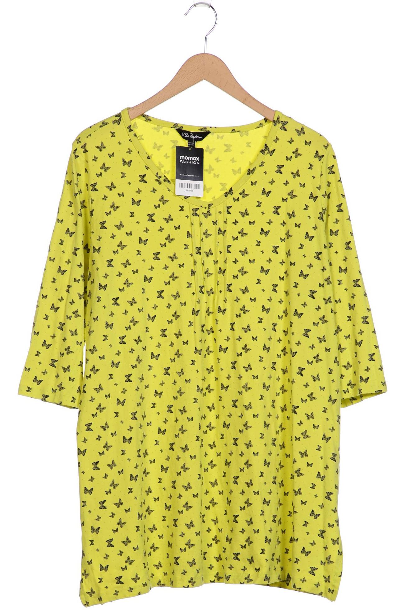 

Ulla Popken Damen Langarmshirt, hellgrün, Gr. 46