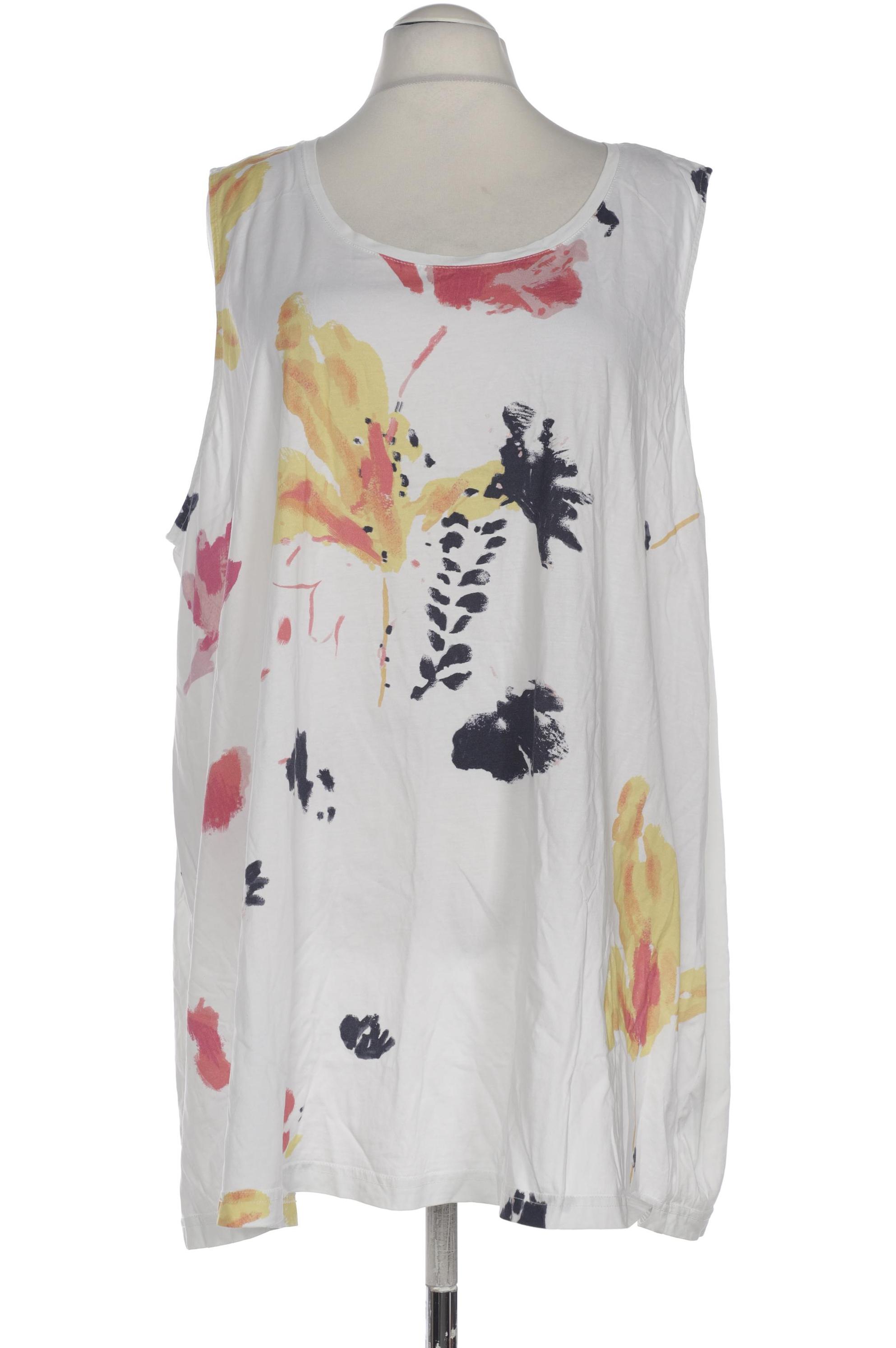 

Ulla Popken Damen Top, weiß, Gr. 58