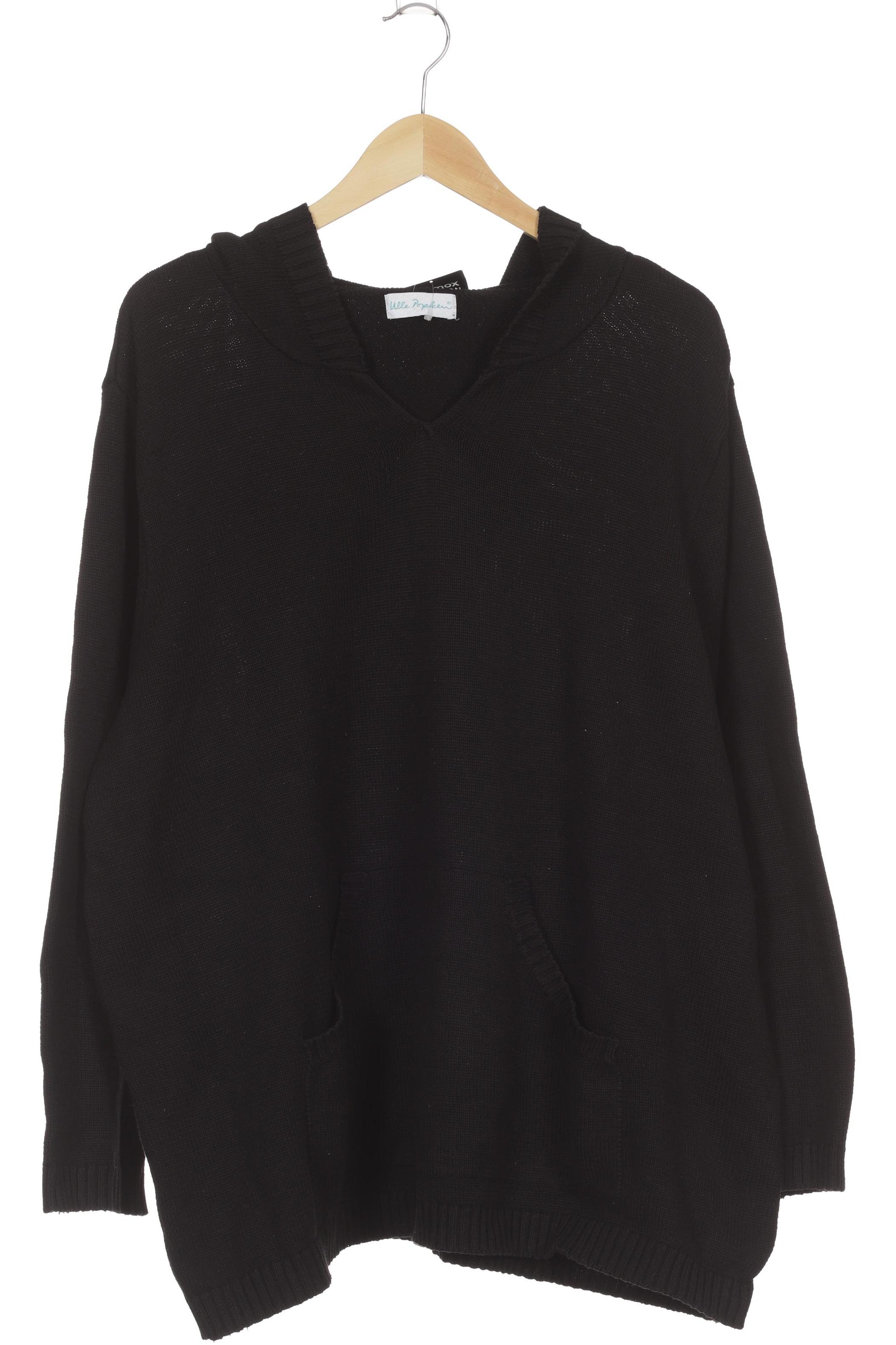 

Ulla Popken Damen Kapuzenpullover, schwarz, Gr. 50