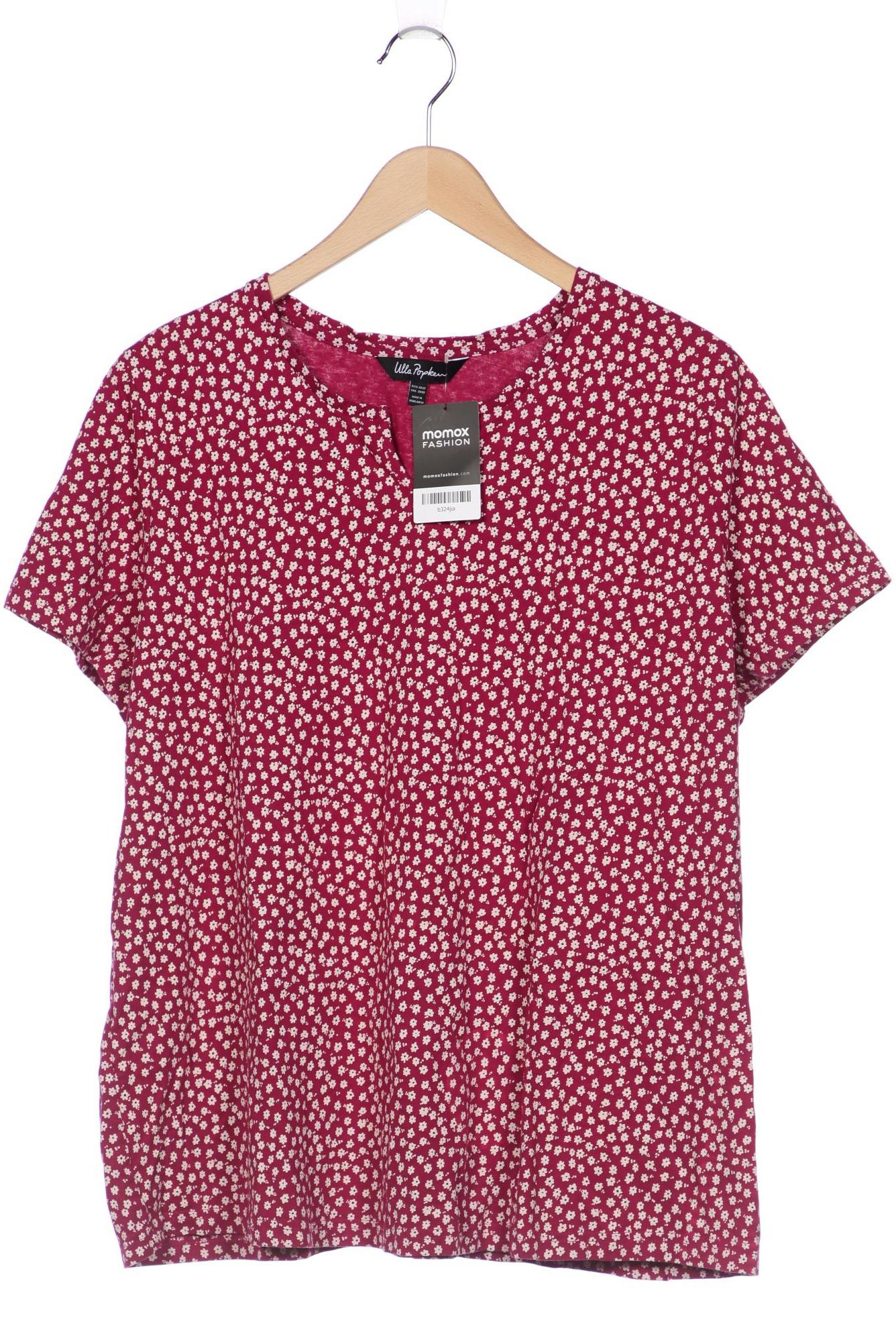 

Ulla Popken Damen T-Shirt, bordeaux, Gr. 50
