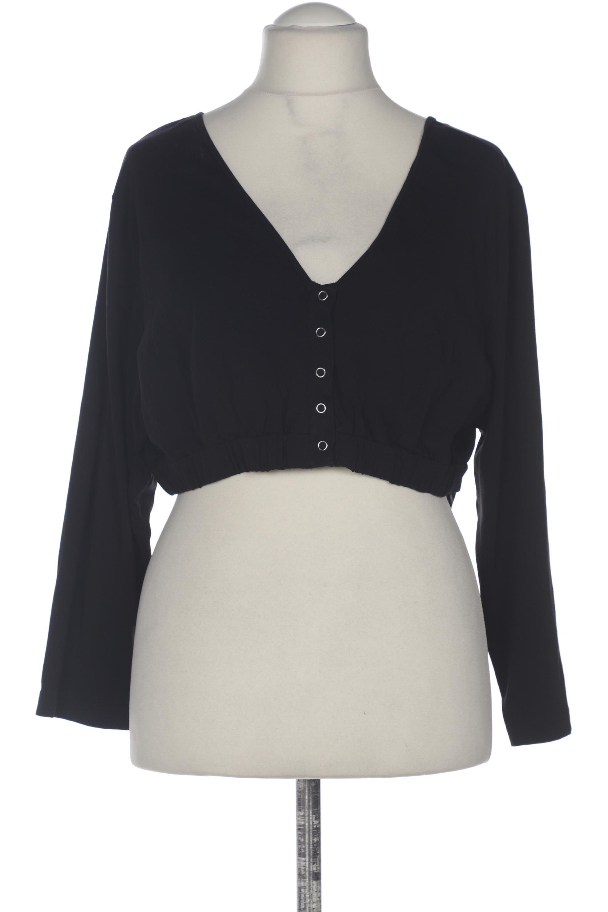 

Ulla Popken Damen Strickjacke, schwarz, Gr. 54