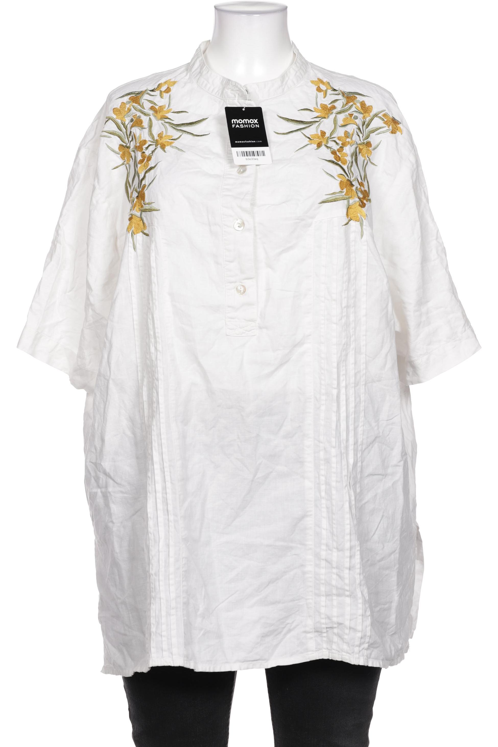 

Ulla Popken Damen Bluse, weiß, Gr. 52