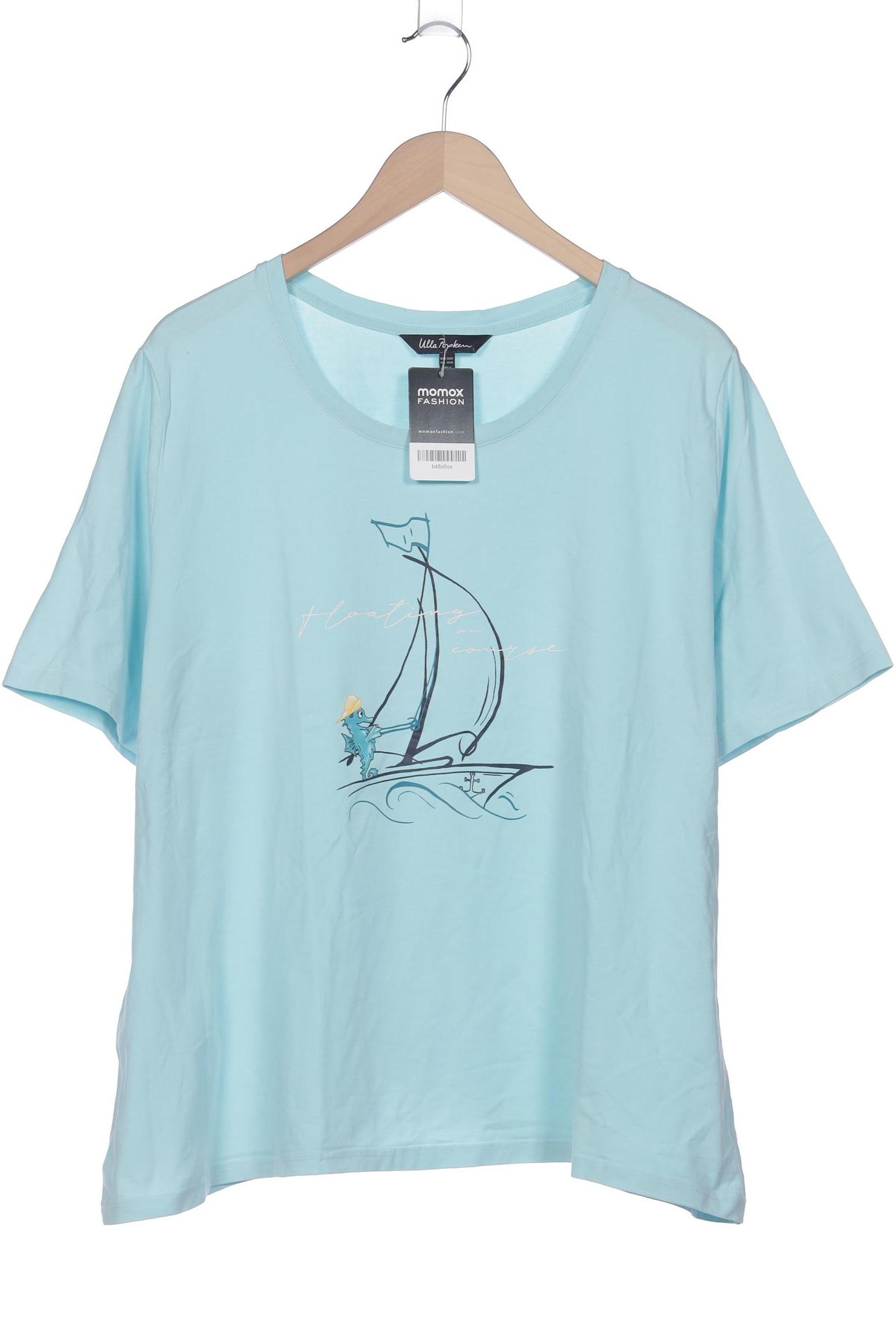 

Ulla Popken Damen T-Shirt, hellblau, Gr. 50