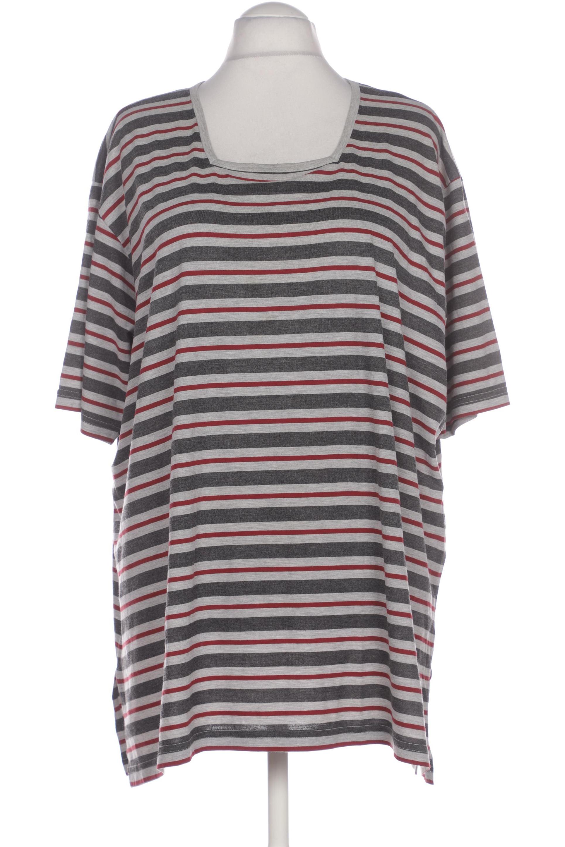 

Ulla Popken Damen T-Shirt, grau, Gr. 60