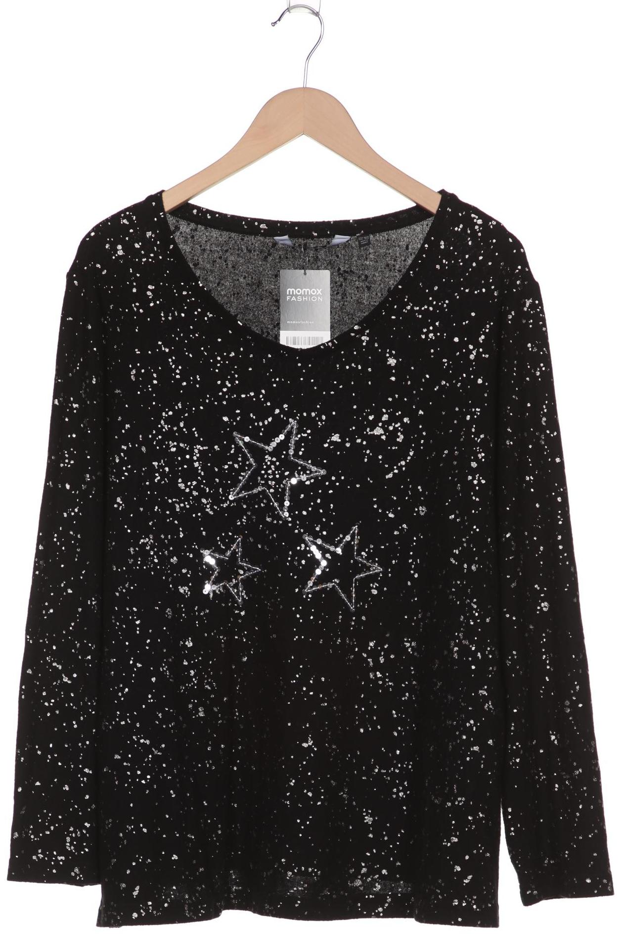 

Ulla Popken Damen Pullover, schwarz, Gr. 46