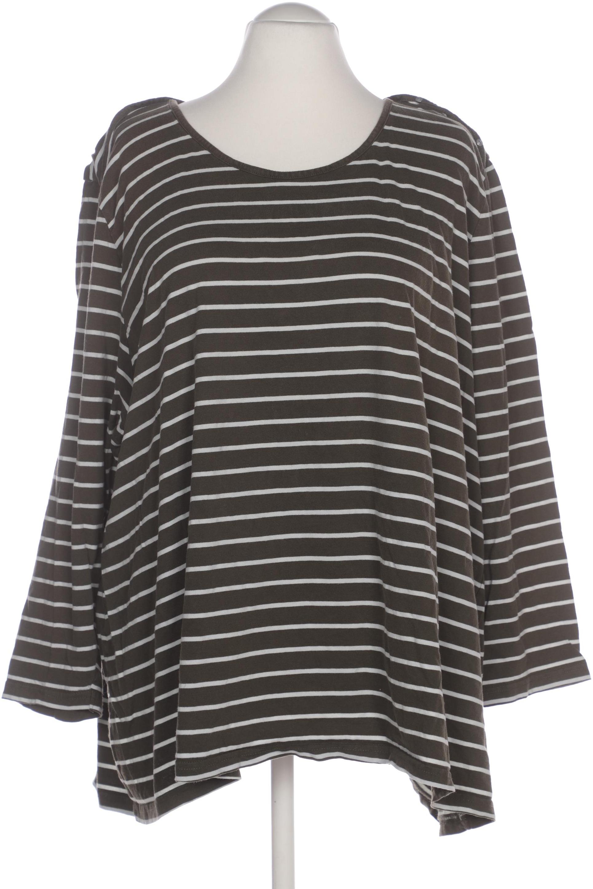 

Ulla Popken Damen Langarmshirt, grün, Gr. 58