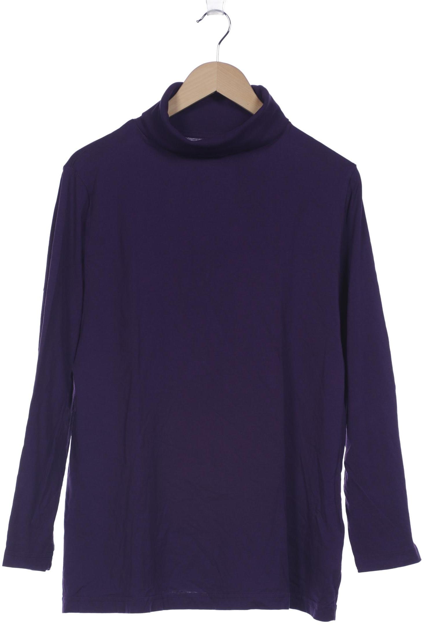 

Ulla Popken Damen Langarmshirt, flieder, Gr. 46