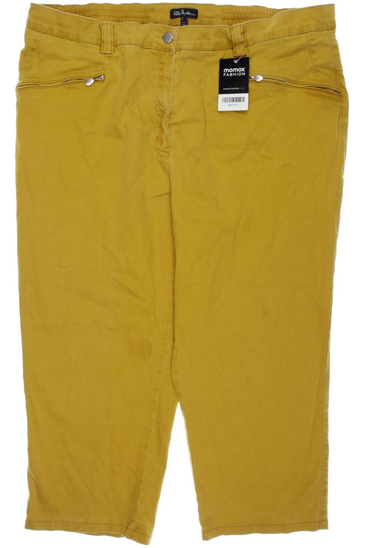 

Ulla Popken Damen Stoffhose, gelb, Gr. 52