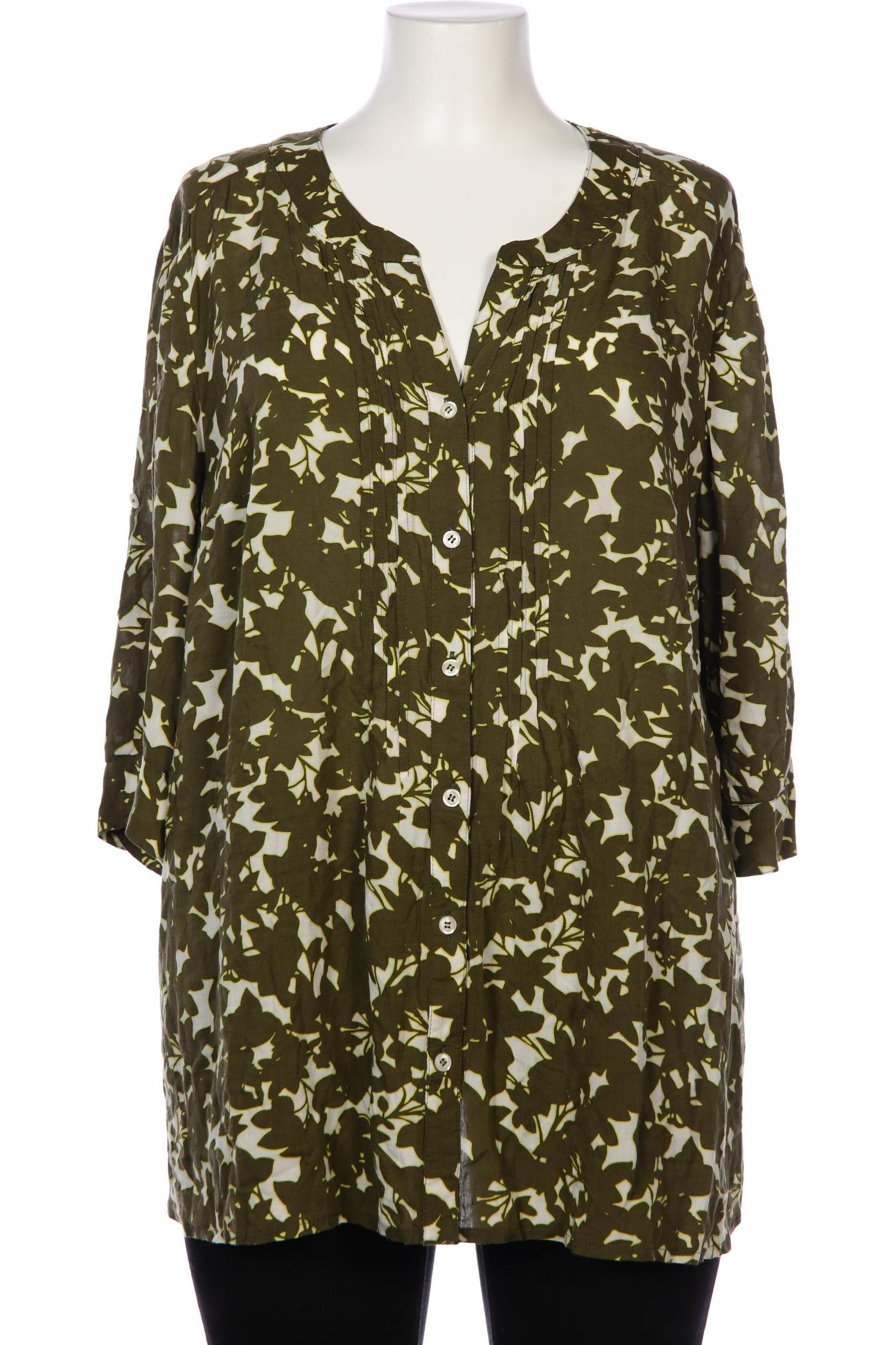 

Ulla Popken Damen Bluse, grün, Gr. 46
