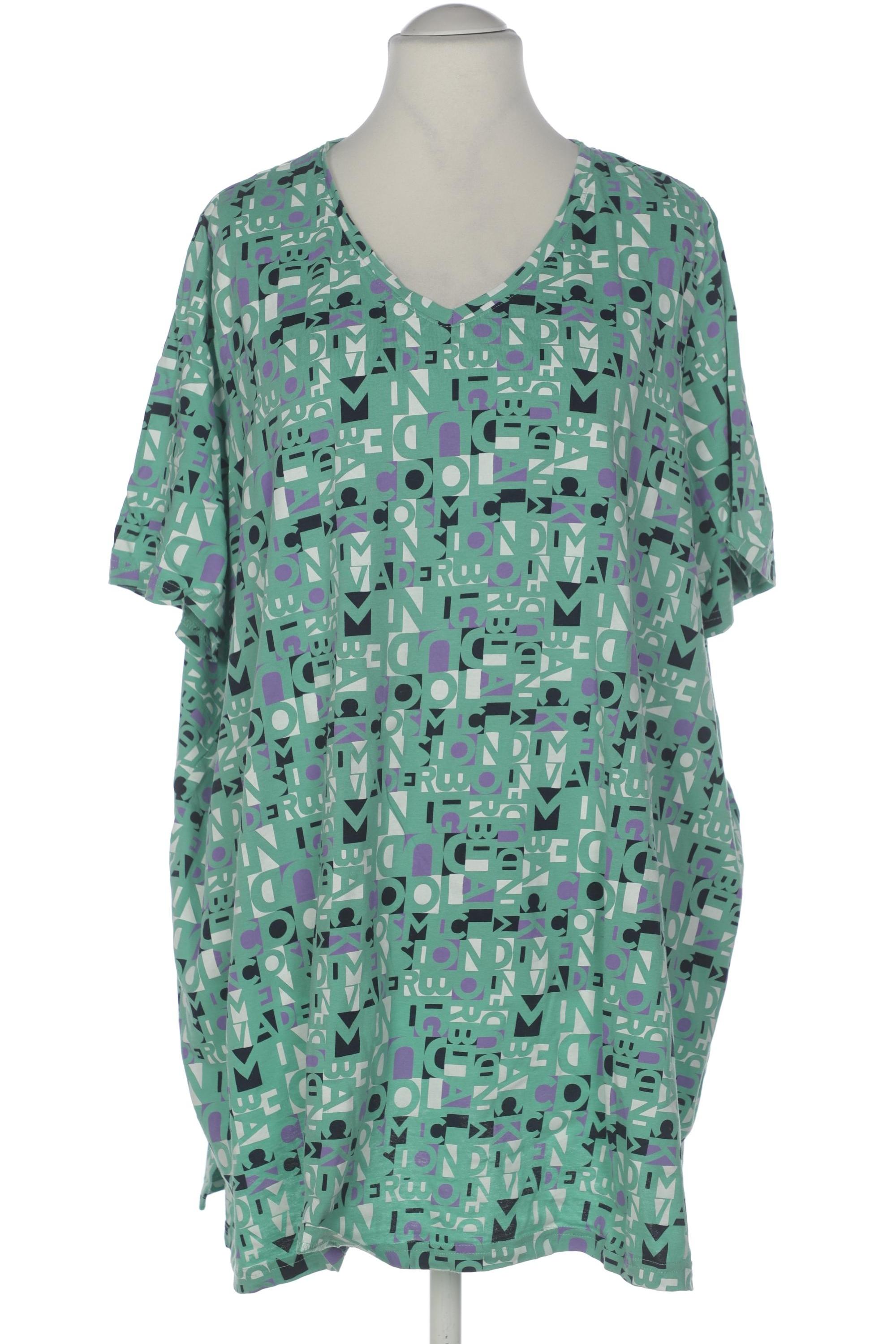 

Ulla Popken Damen T-Shirt, grün, Gr. 54