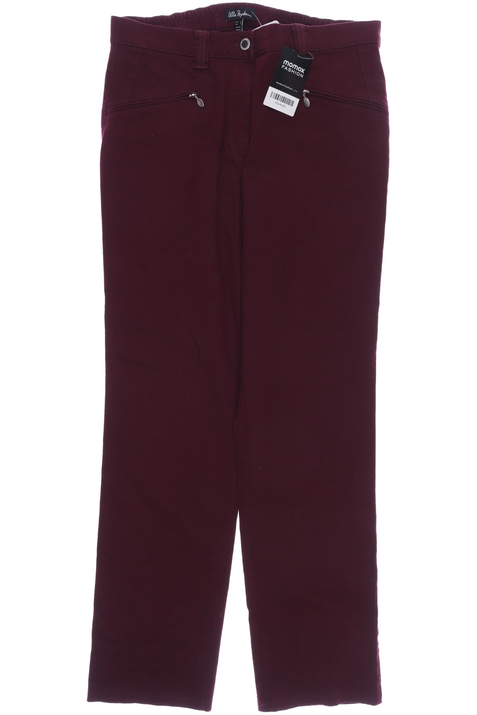 

Ulla Popken Damen Jeans, bordeaux