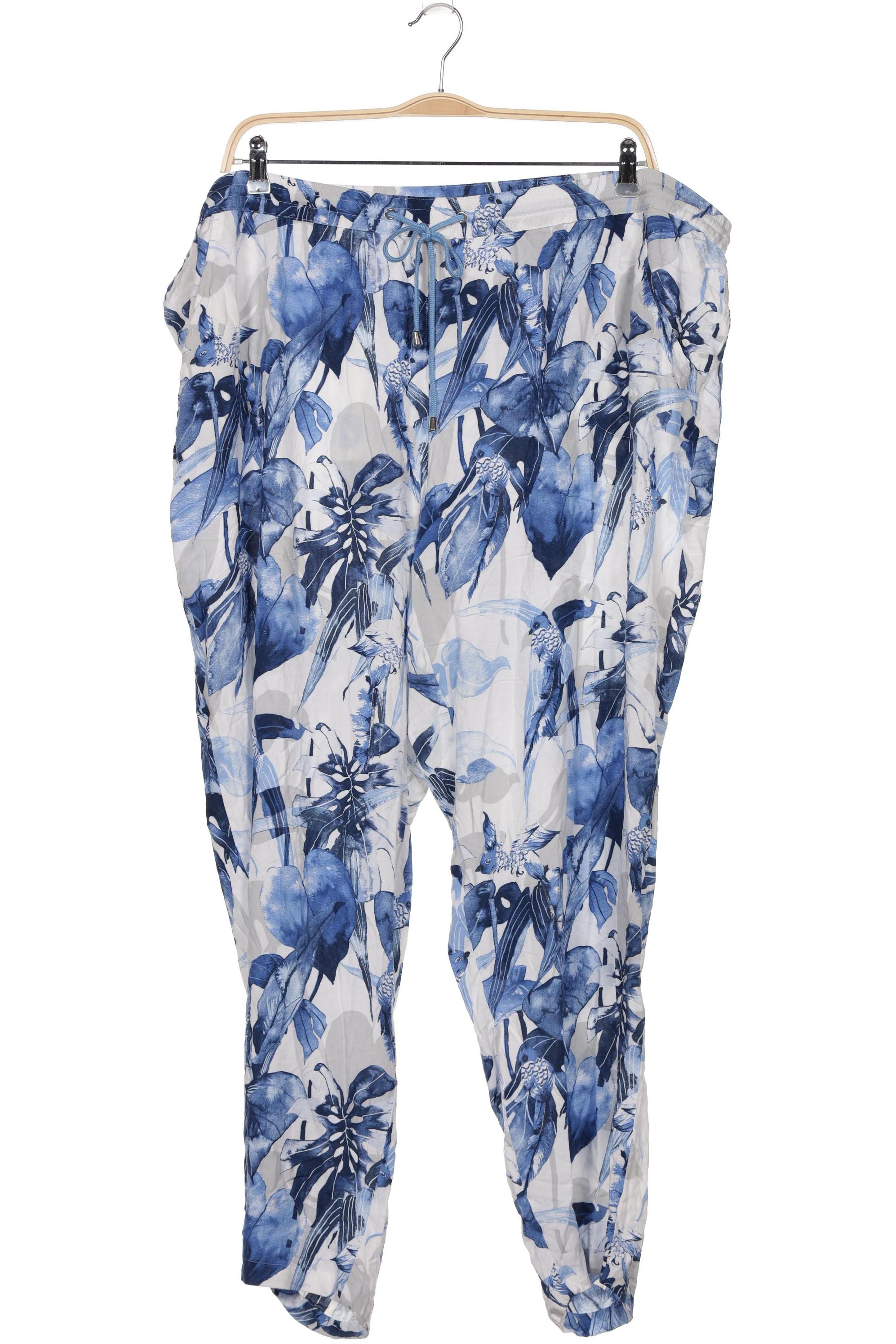 

Ulla Popken Damen Stoffhose, blau, Gr. 58