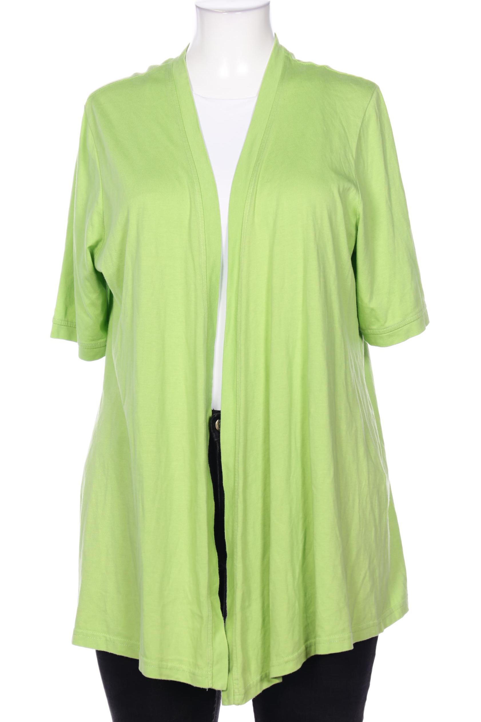 

Ulla Popken Damen Strickjacke, hellgrün, Gr. 46