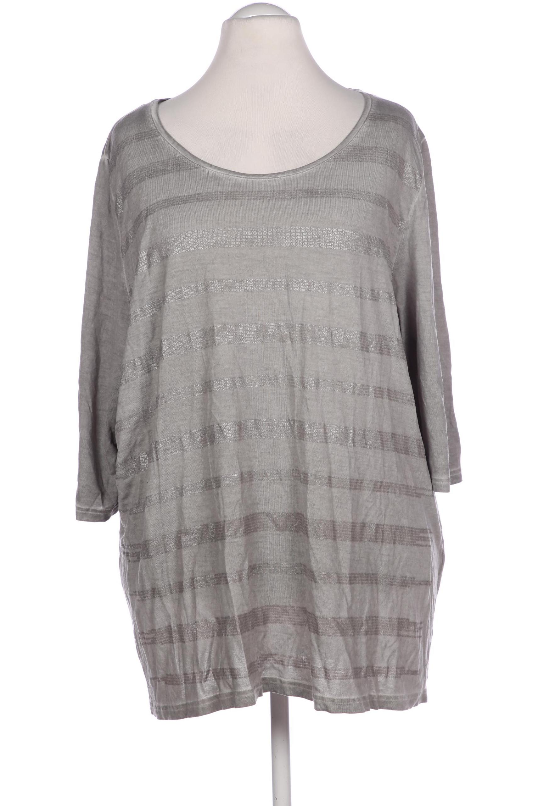 

Ulla Popken Damen T-Shirt, grau, Gr. 54