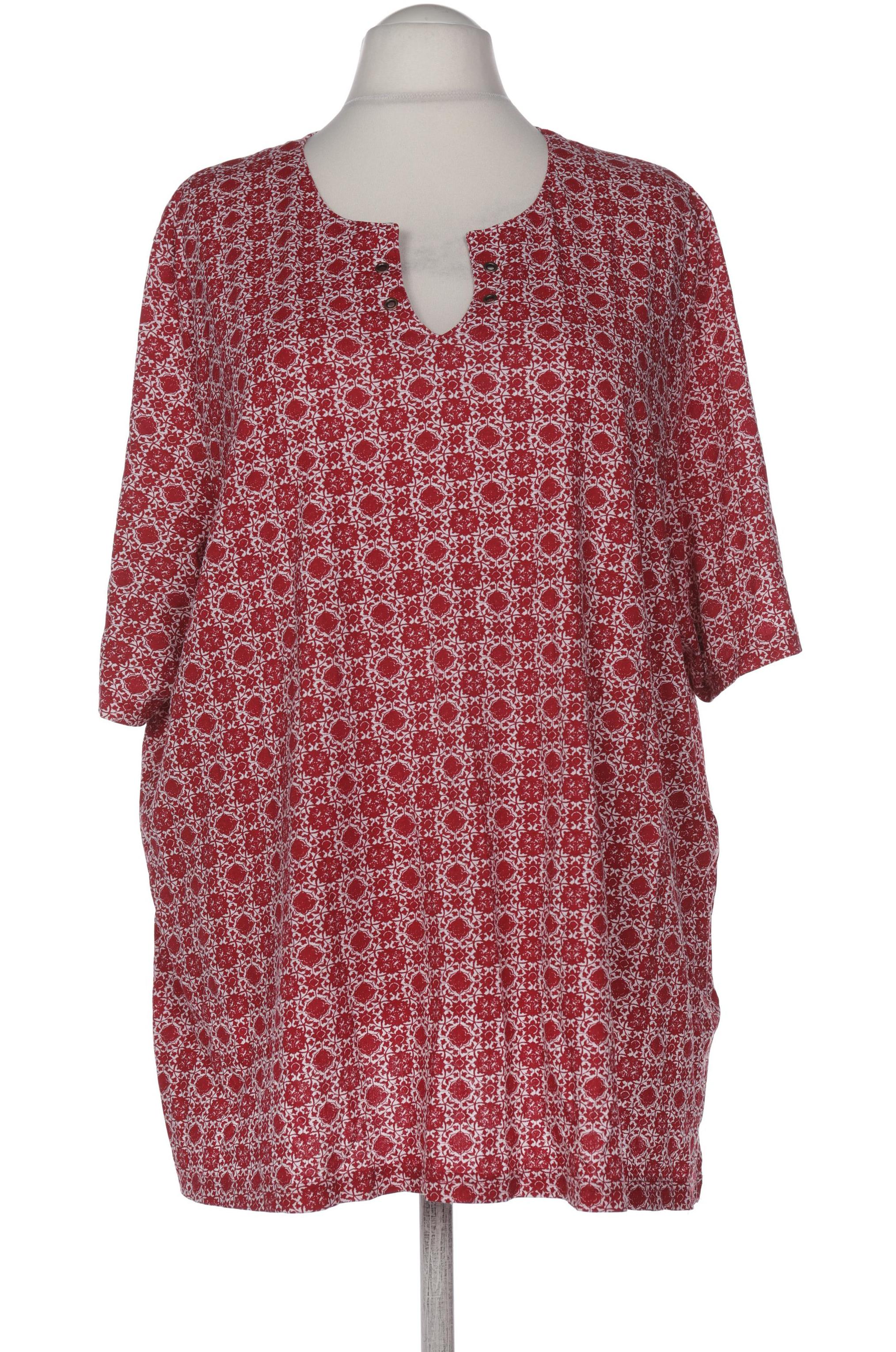 

Ulla Popken Damen T-Shirt, rot, Gr. 54