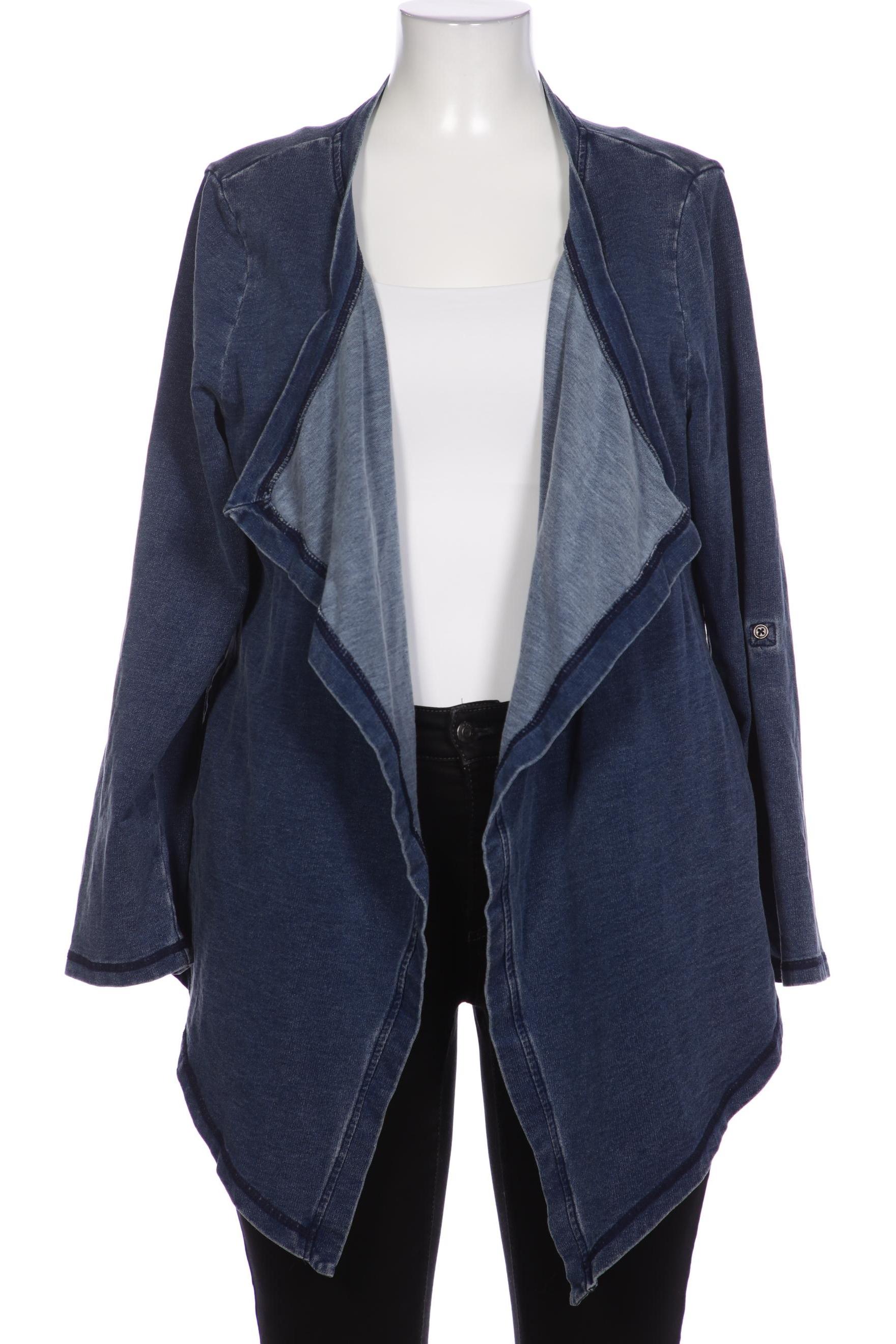

Ulla Popken Damen Strickjacke, blau, Gr. 46