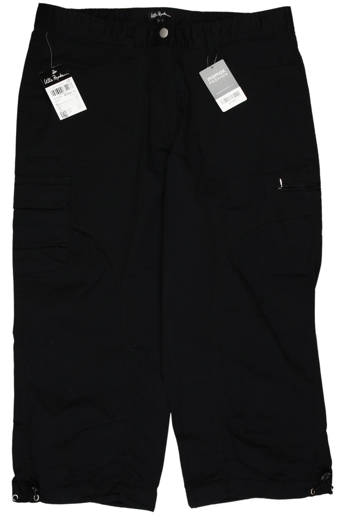 

Ulla Popken Damen Stoffhose, schwarz, Gr. 46