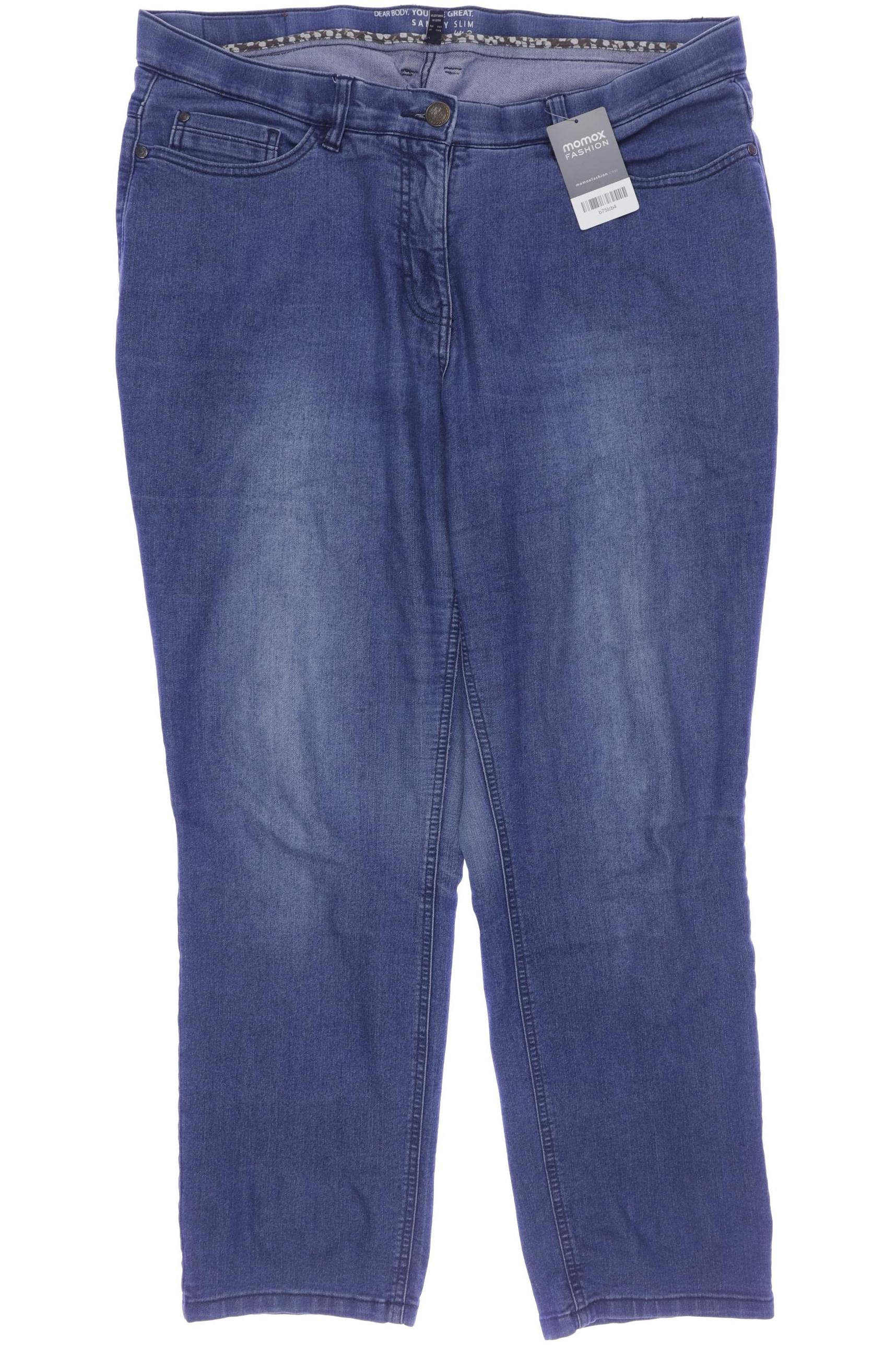 

Ulla Popken Damen Jeans, weiß, Gr. 24