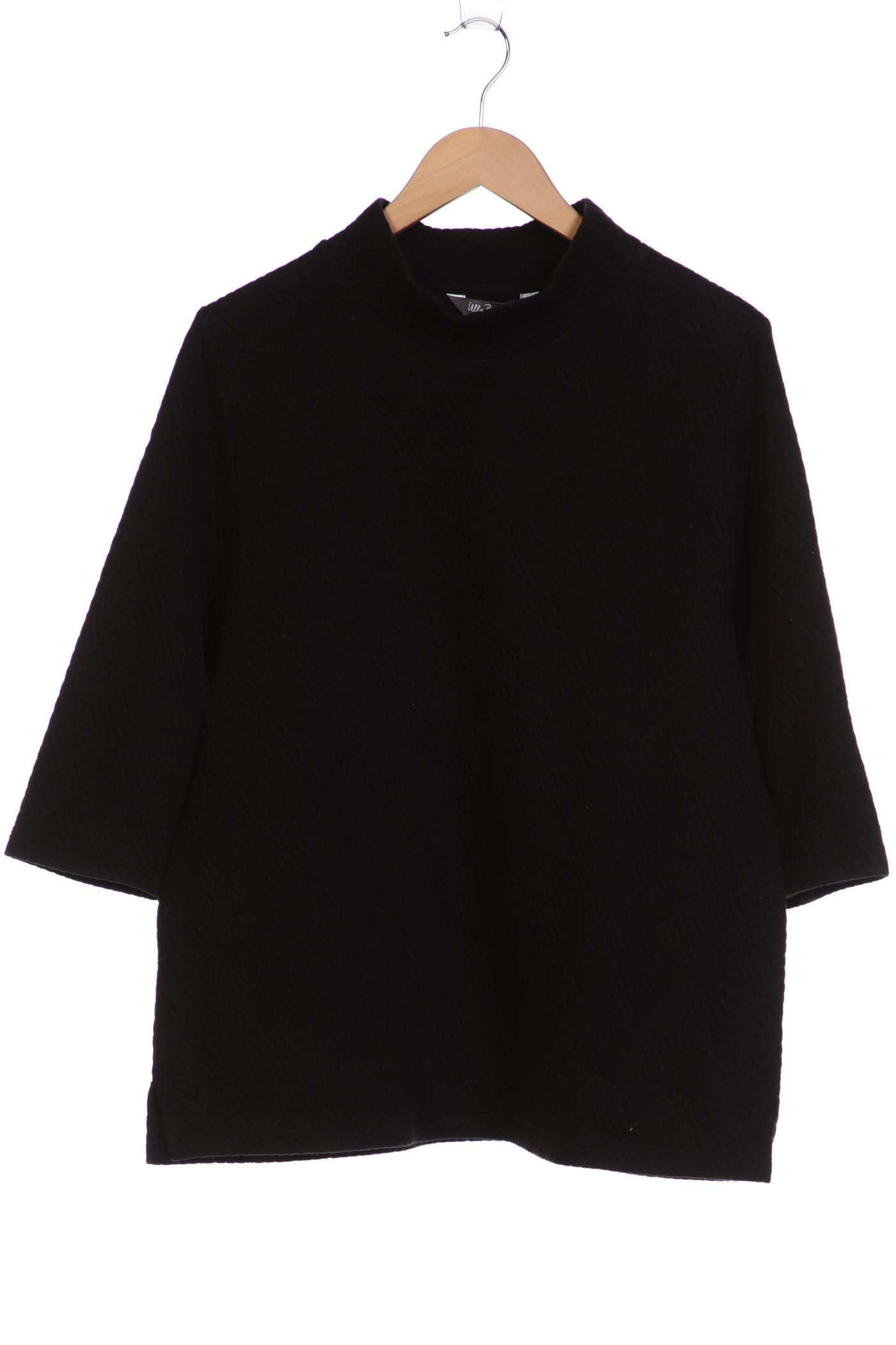 

Ulla Popken Damen Sweatshirt, schwarz