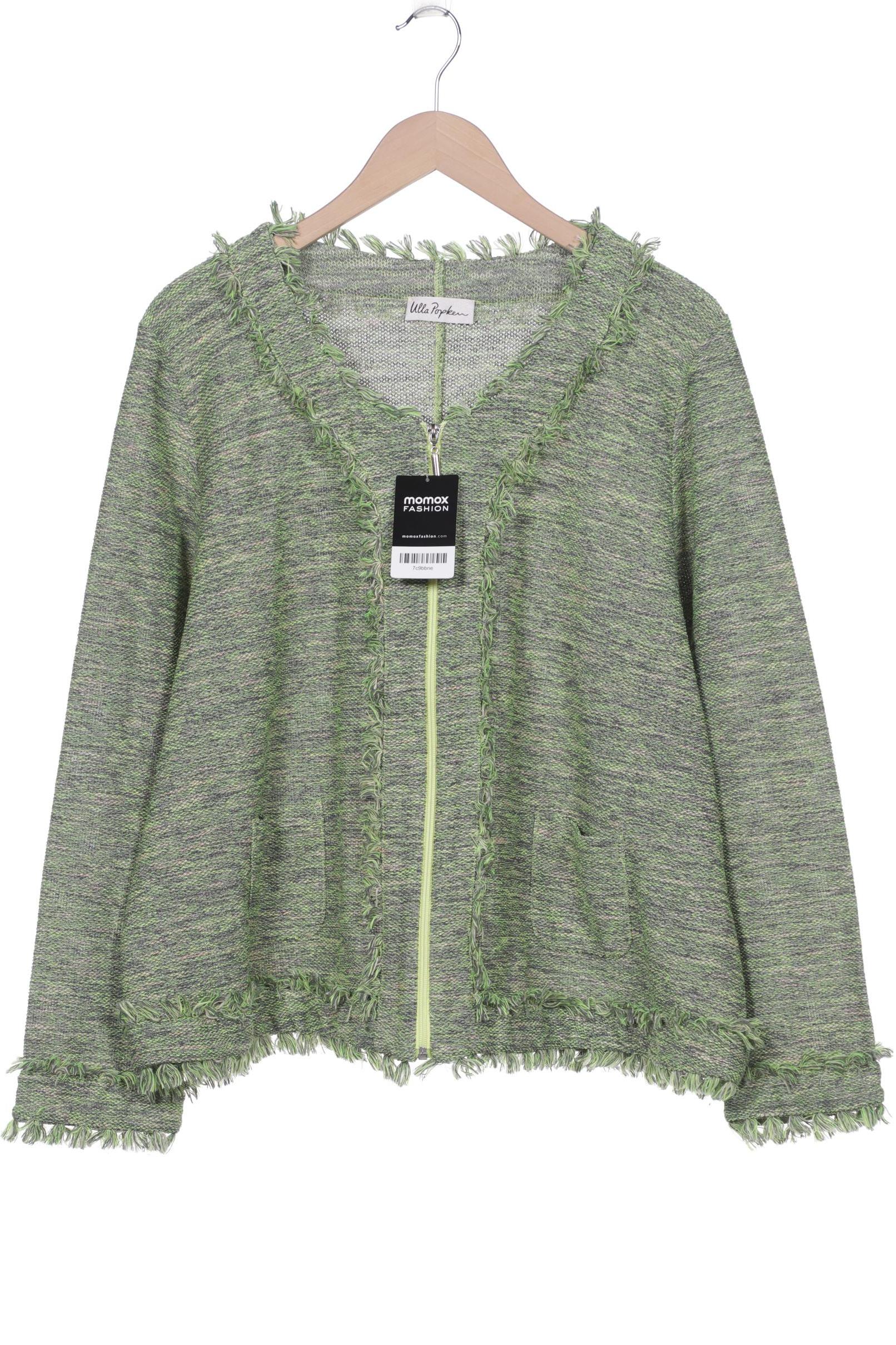 

Ulla Popken Damen Strickjacke, hellgrün