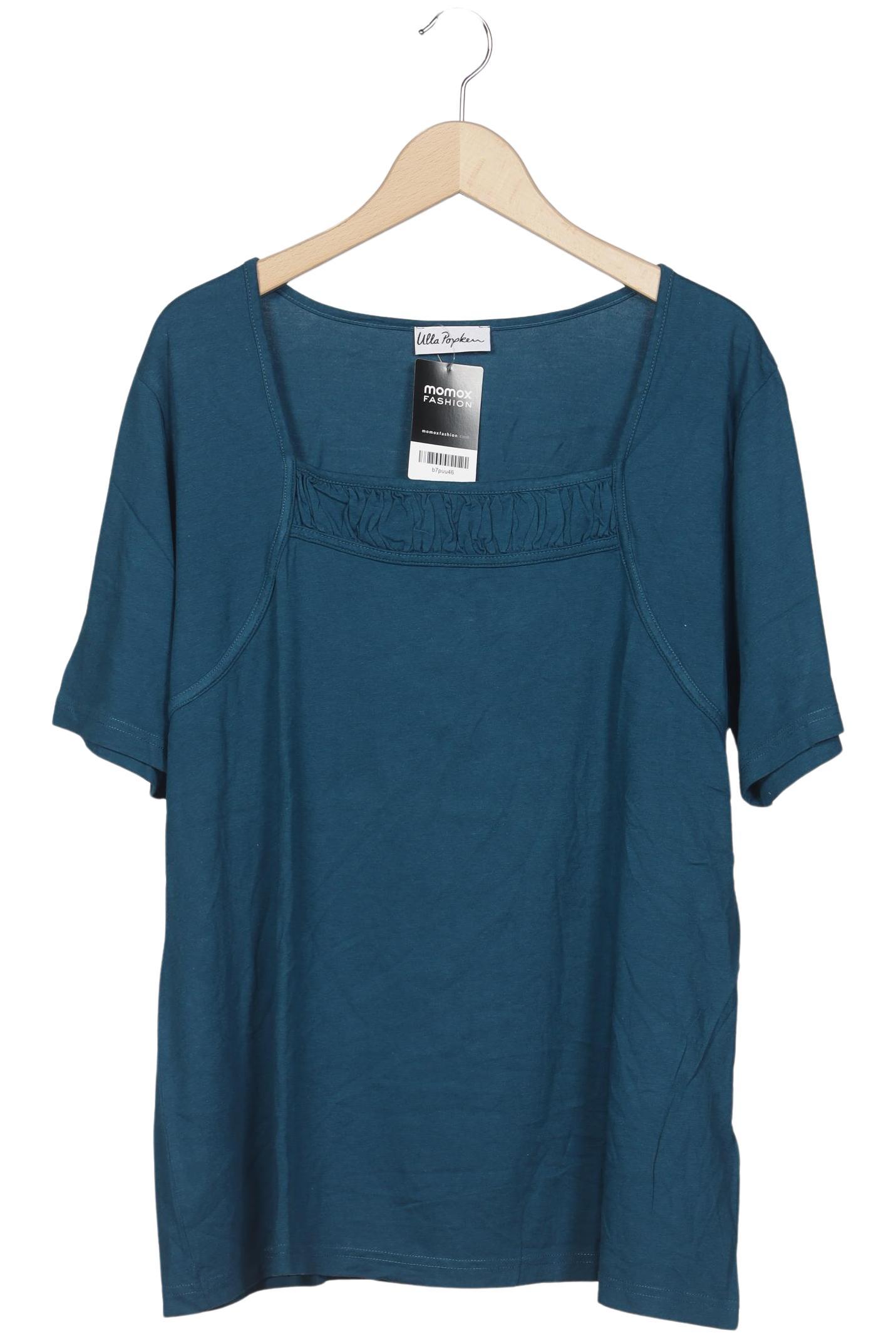 

Ulla Popken Damen T-Shirt, türkis, Gr. 50