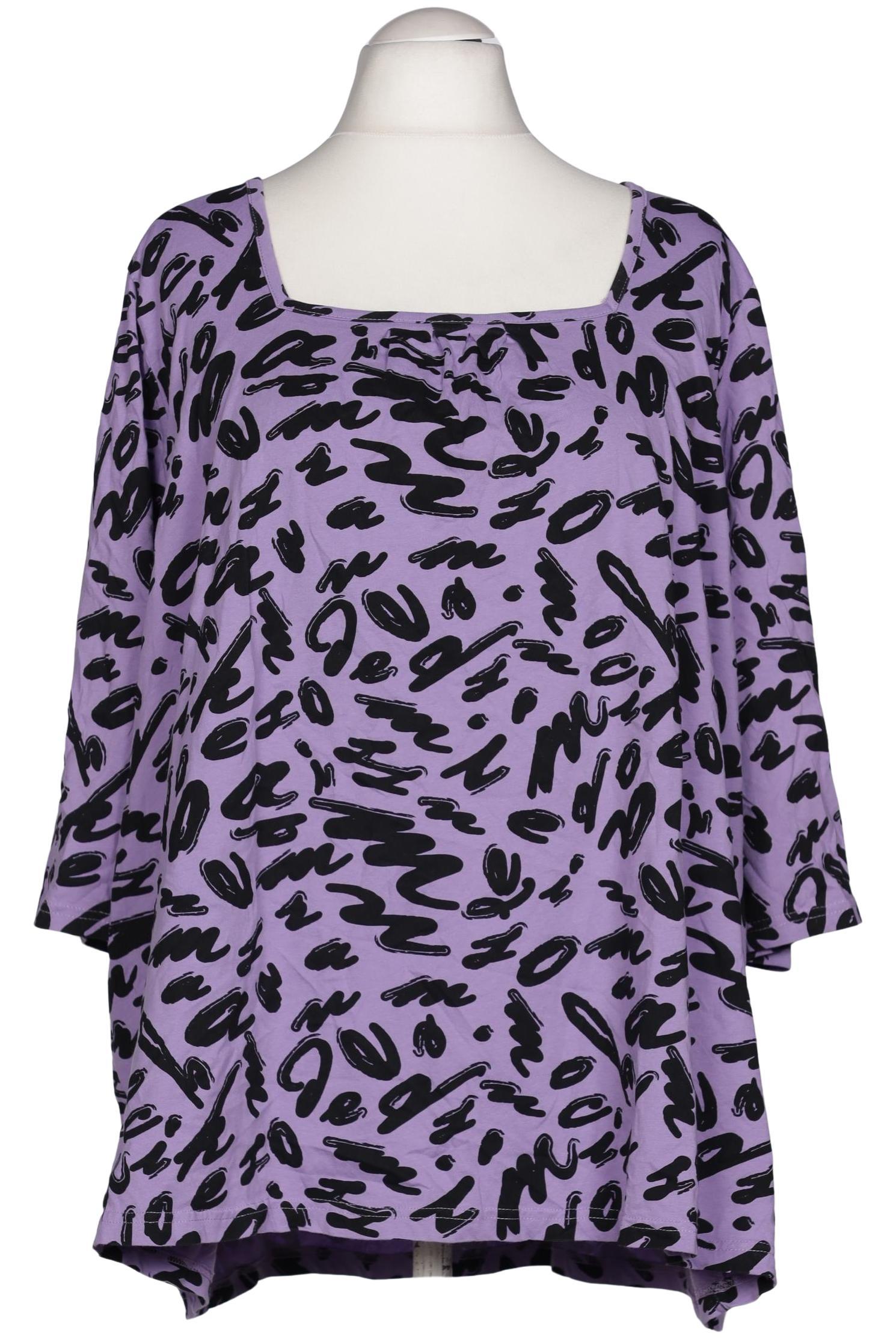 

Ulla Popken Damen Langarmshirt, flieder, Gr. 54