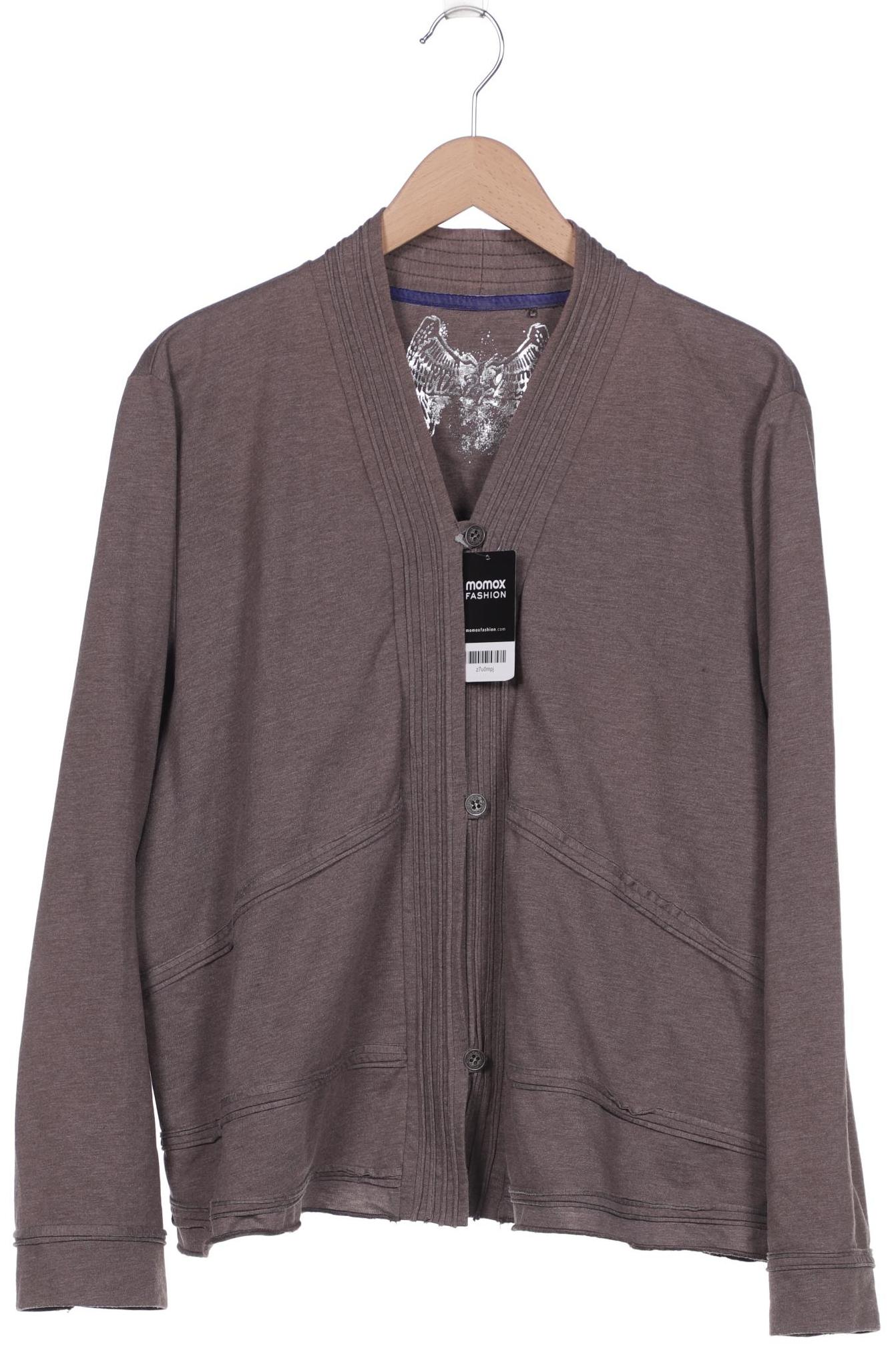 

Ulla Popken Damen Strickjacke, braun, Gr. 50