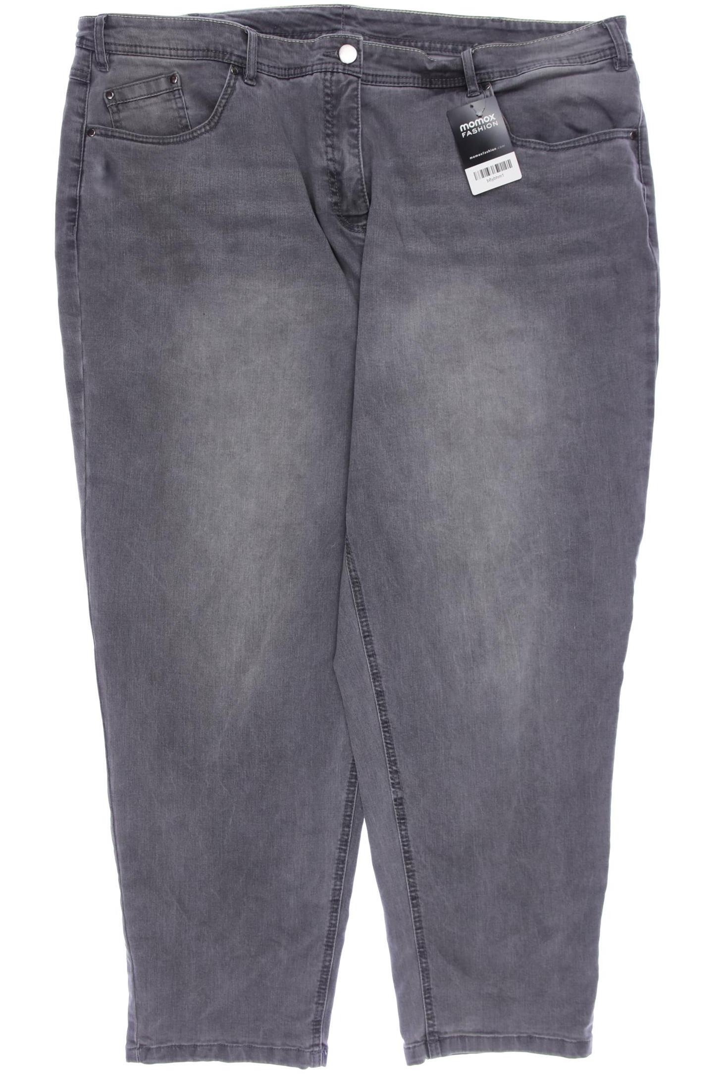 

Ulla Popken Damen Jeans, grau, Gr. 52