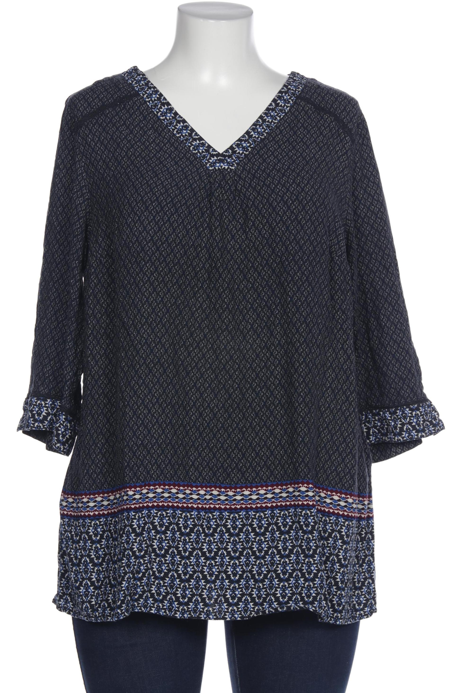 

Ulla Popken Damen Bluse, marineblau, Gr. 46