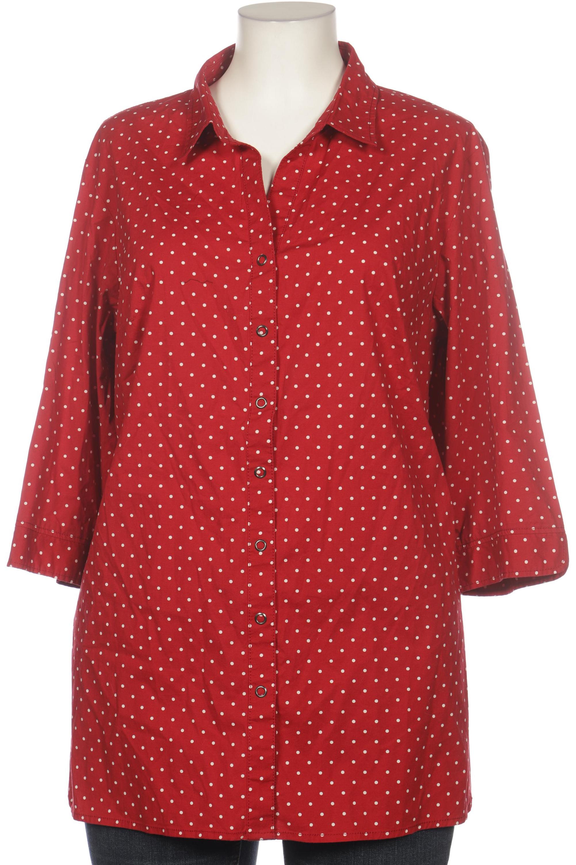 

Ulla Popken Damen Bluse, rot, Gr. 42
