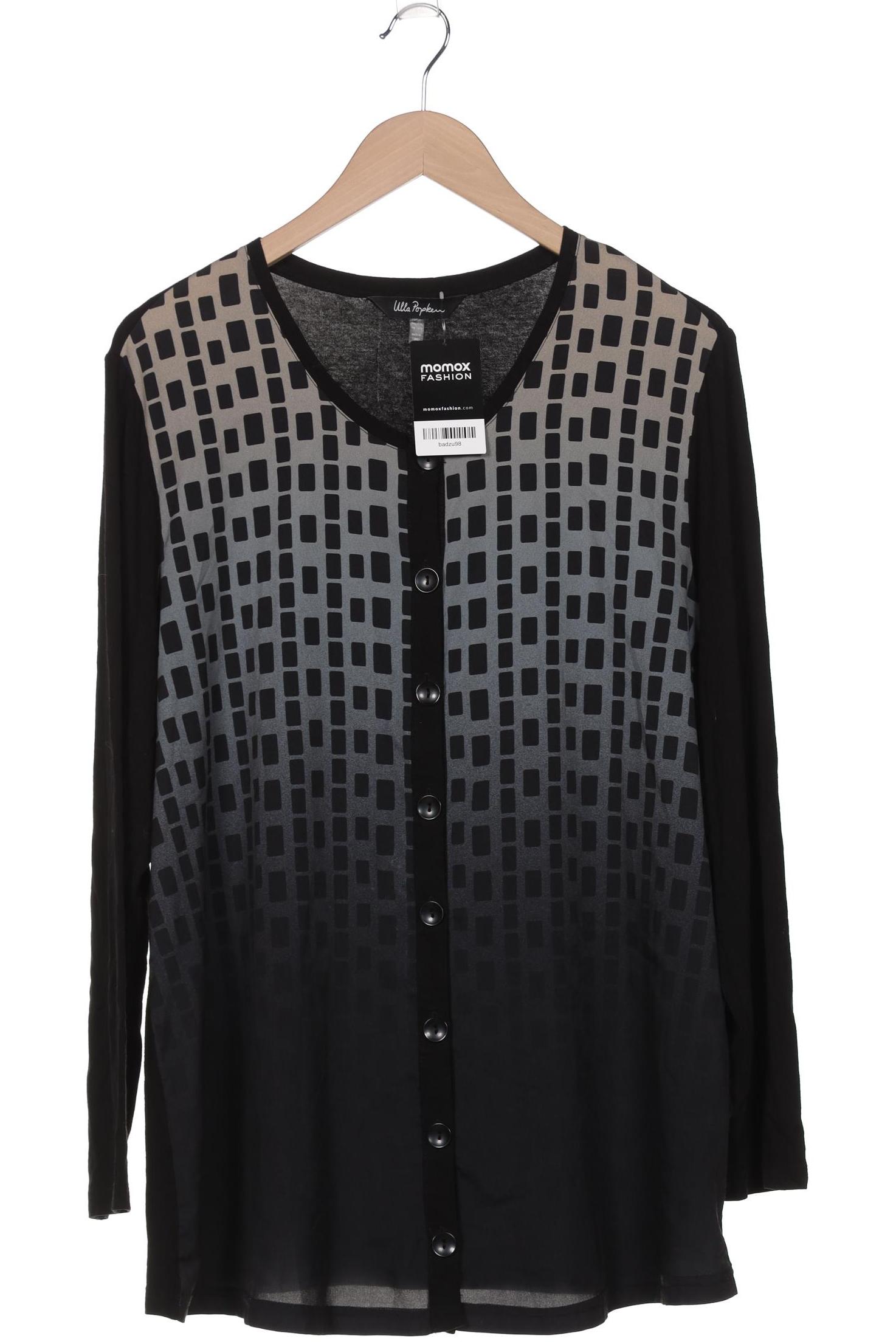 

Ulla Popken Damen Strickjacke, schwarz, Gr. 42