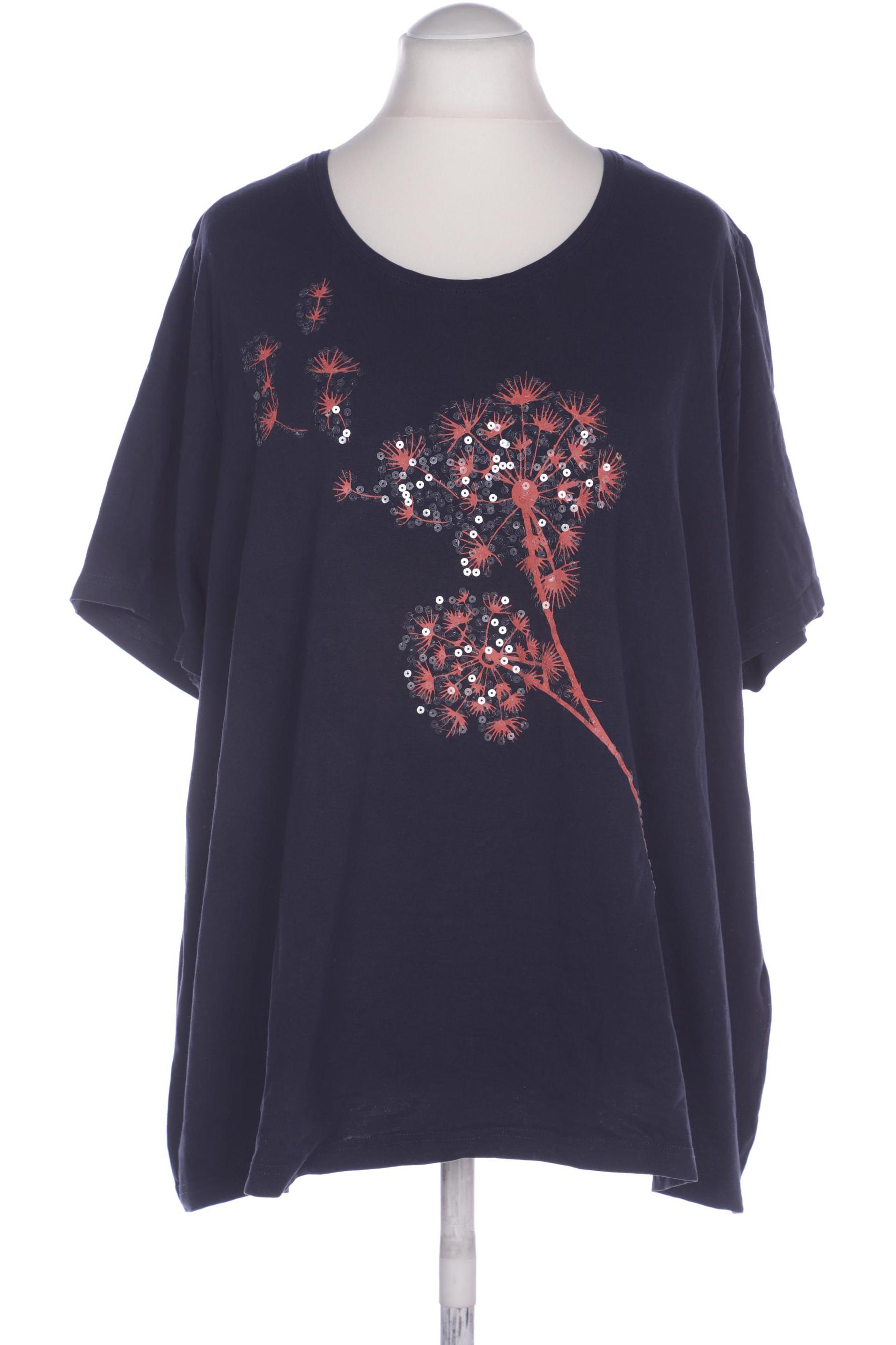 

Ulla Popken Damen T-Shirt, marineblau
