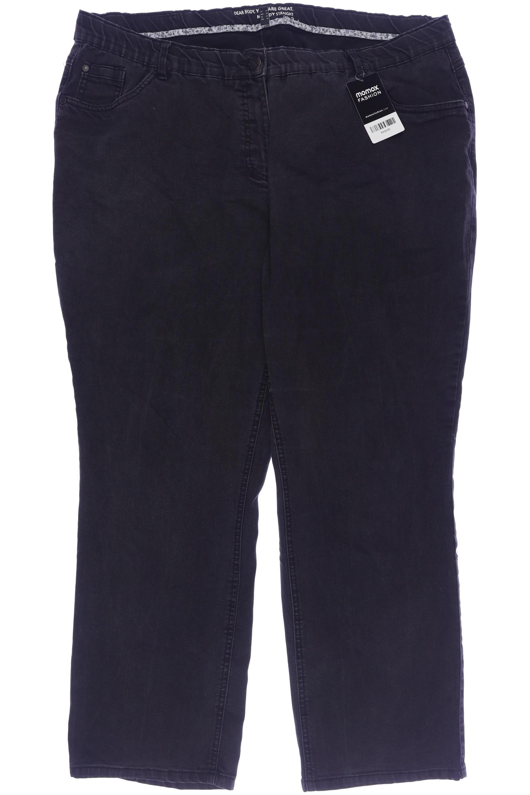 

Ulla Popken Damen Jeans, schwarz, Gr. 25