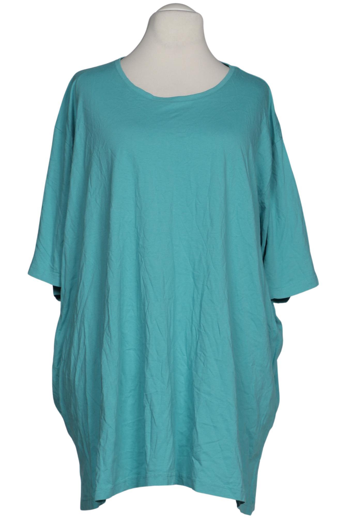 

Ulla Popken Damen T-Shirt, türkis, Gr. 66