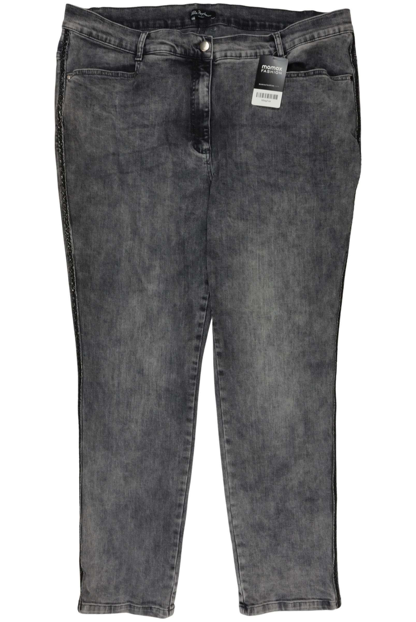 

Ulla Popken Damen Jeans, grau, Gr. 38