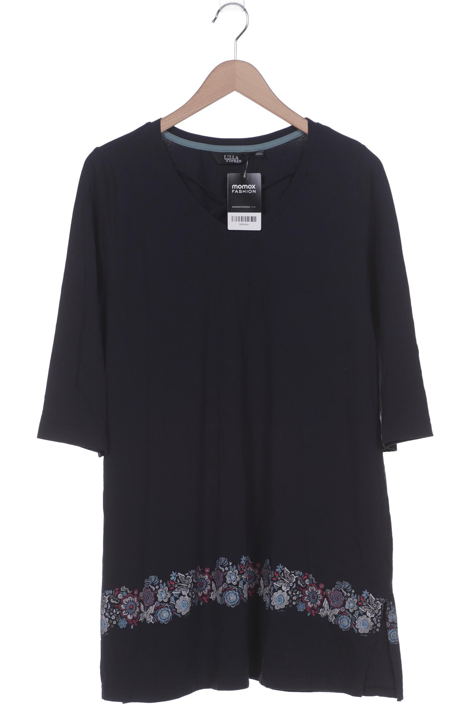 

Ulla Popken Damen Langarmshirt, marineblau, Gr. 46