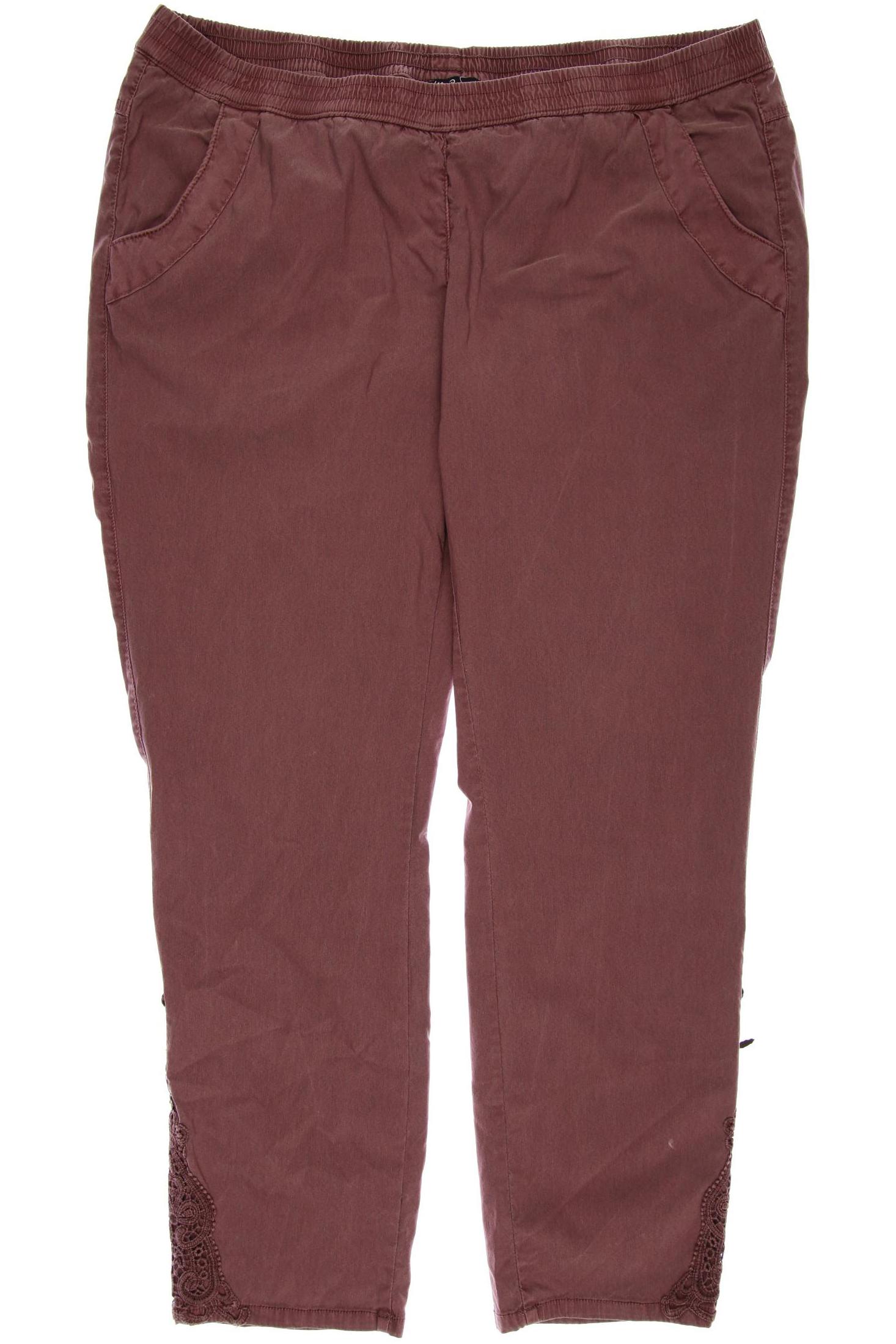 

Ulla Popken Damen Stoffhose, bordeaux, Gr. 52