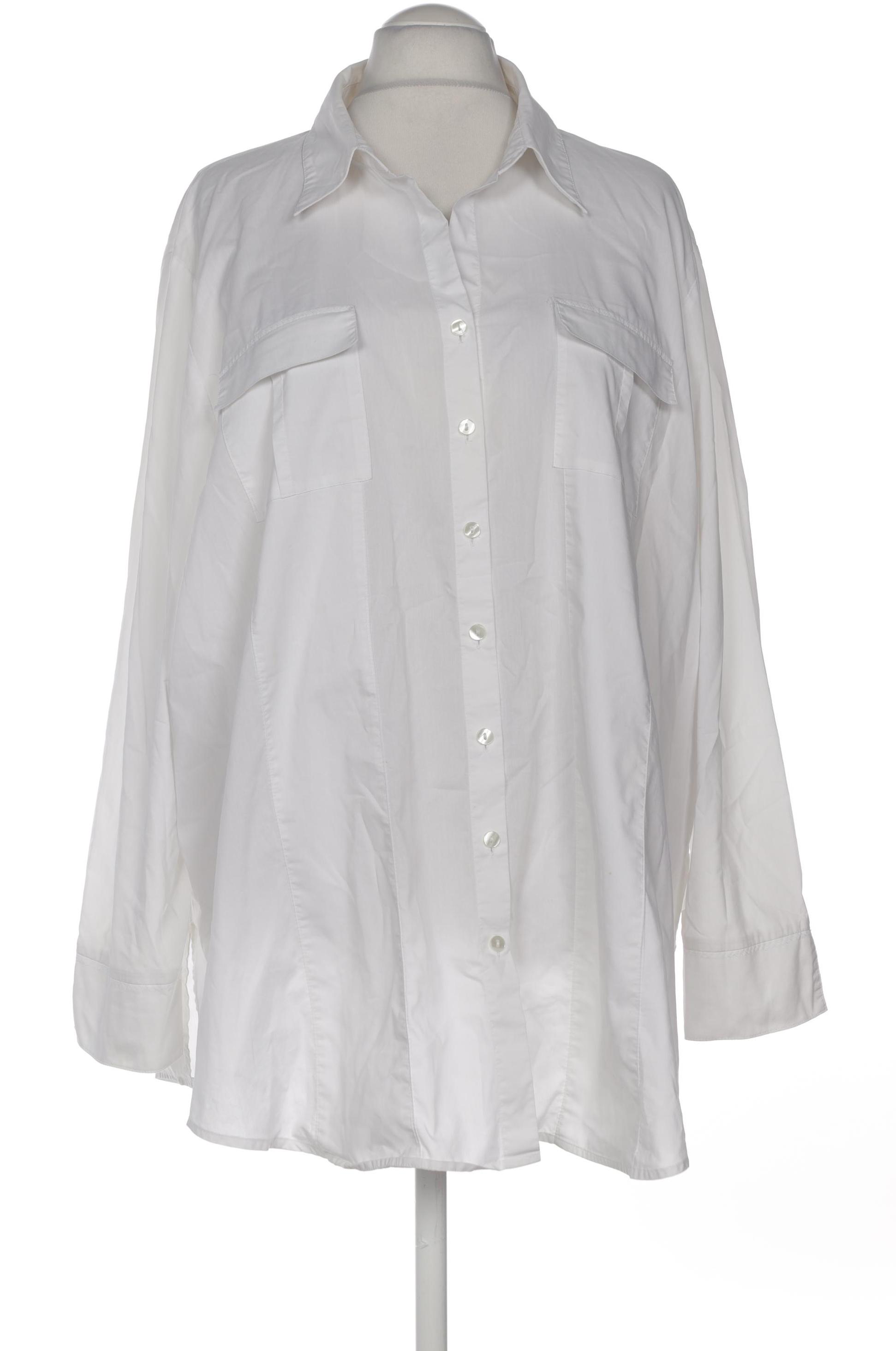 

Ulla Popken Damen Bluse, weiß, Gr. 54